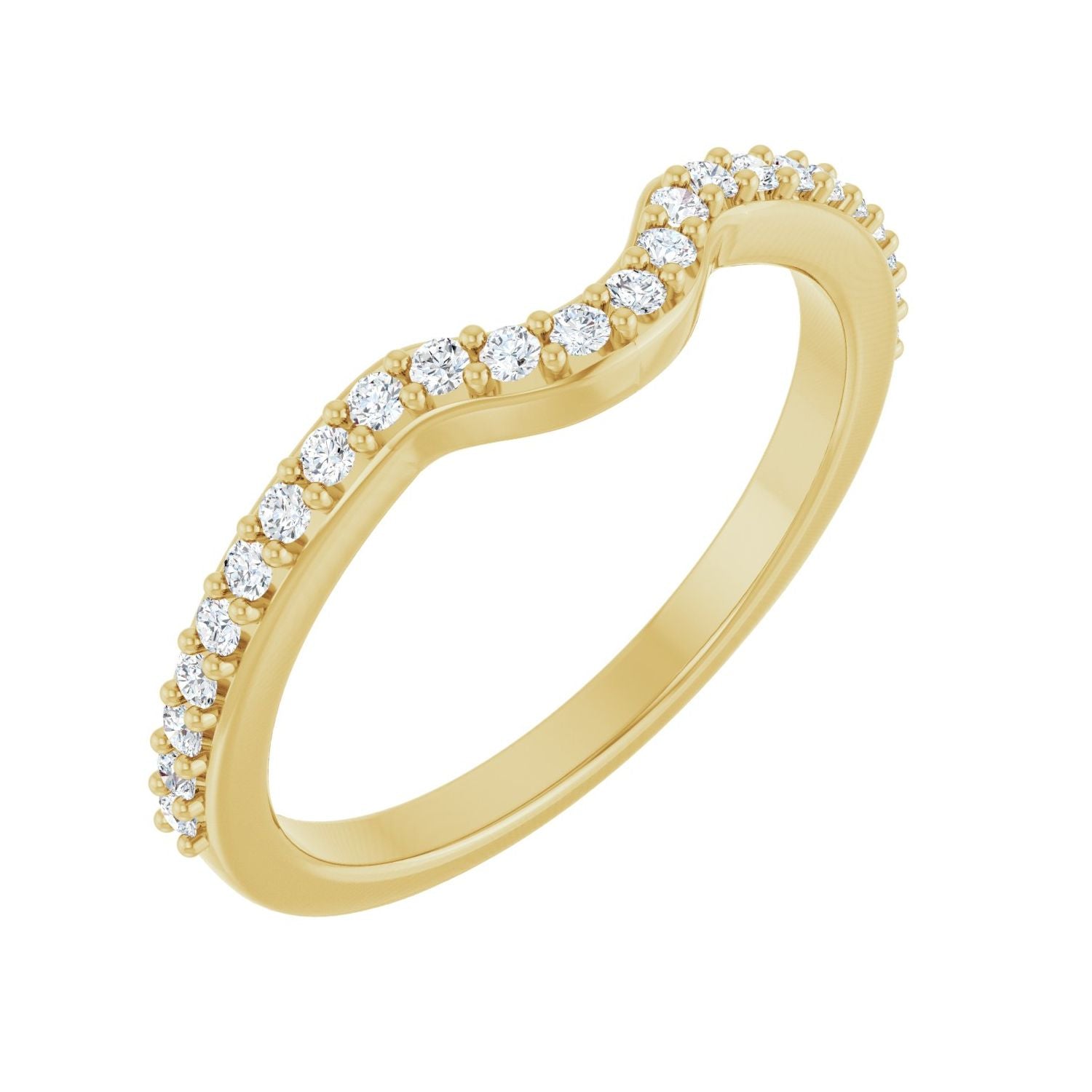 Orianna — For the round Tarantella, yellow gold