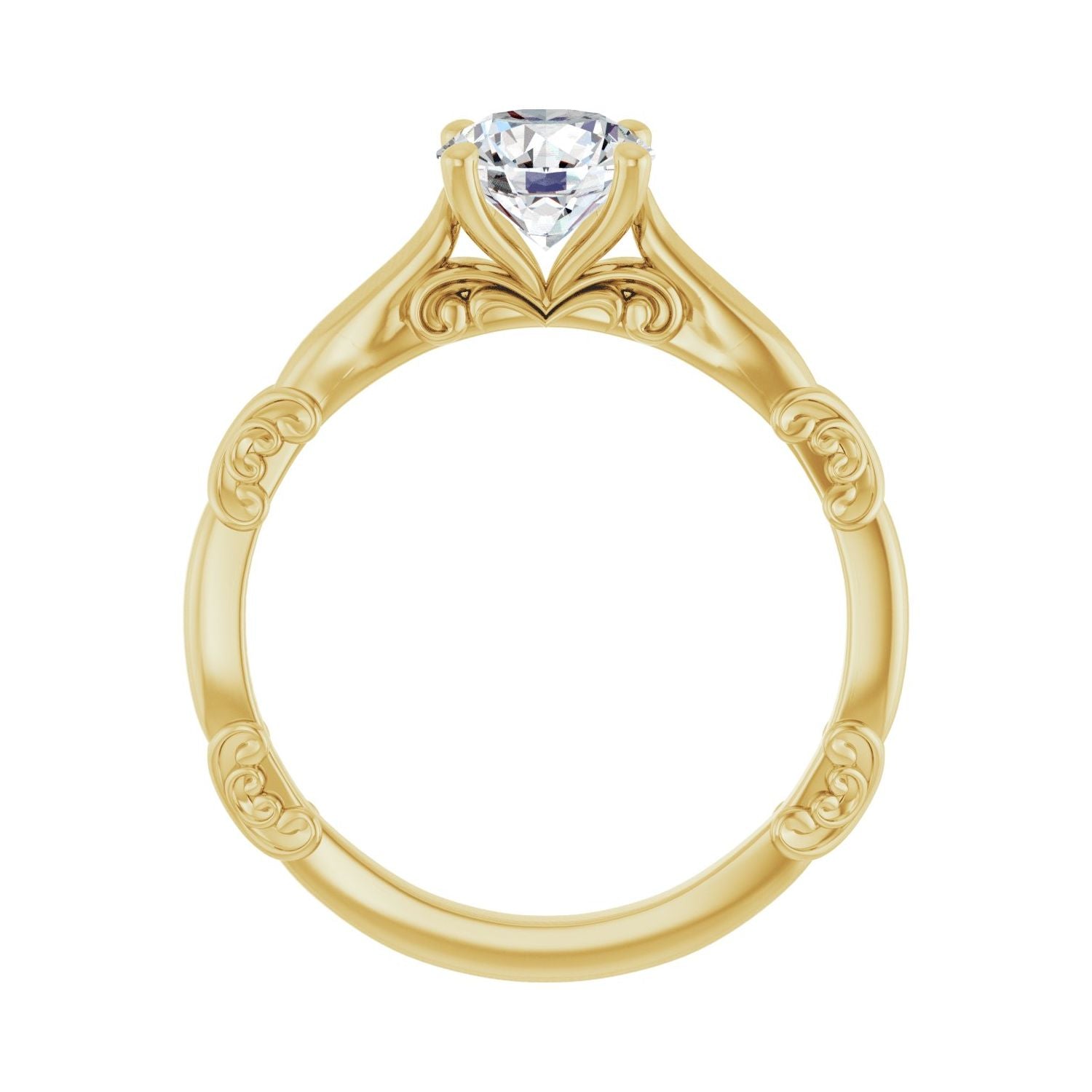 Troubadour — yellow gold