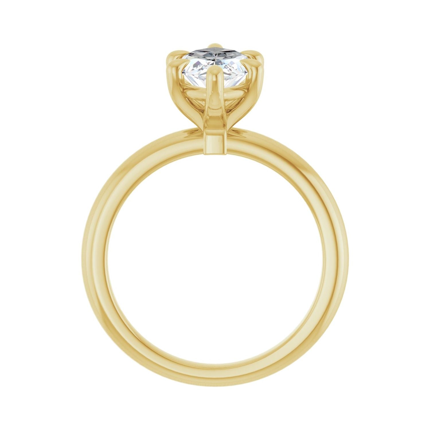 Regina — yellow gold
