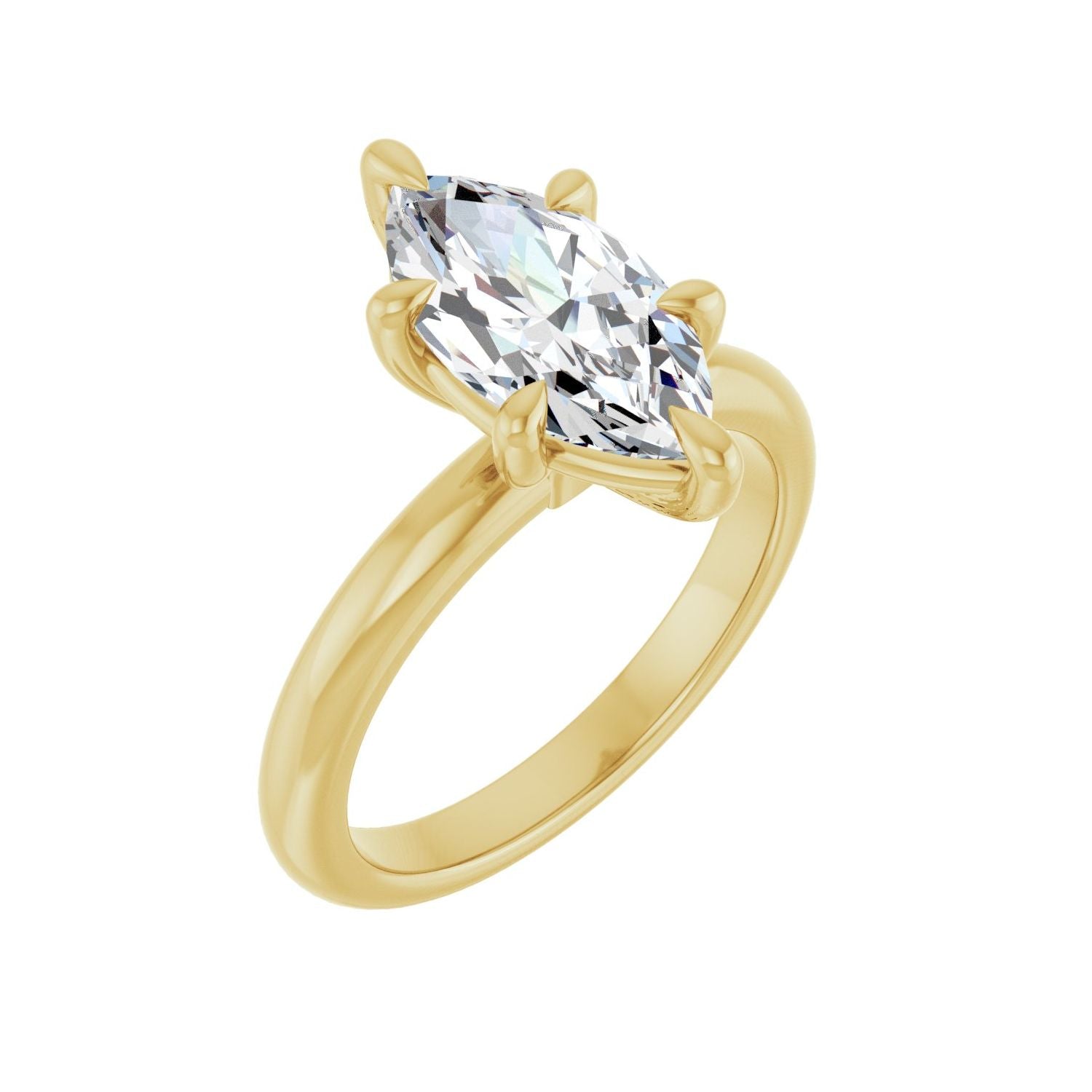 Regina — yellow gold
