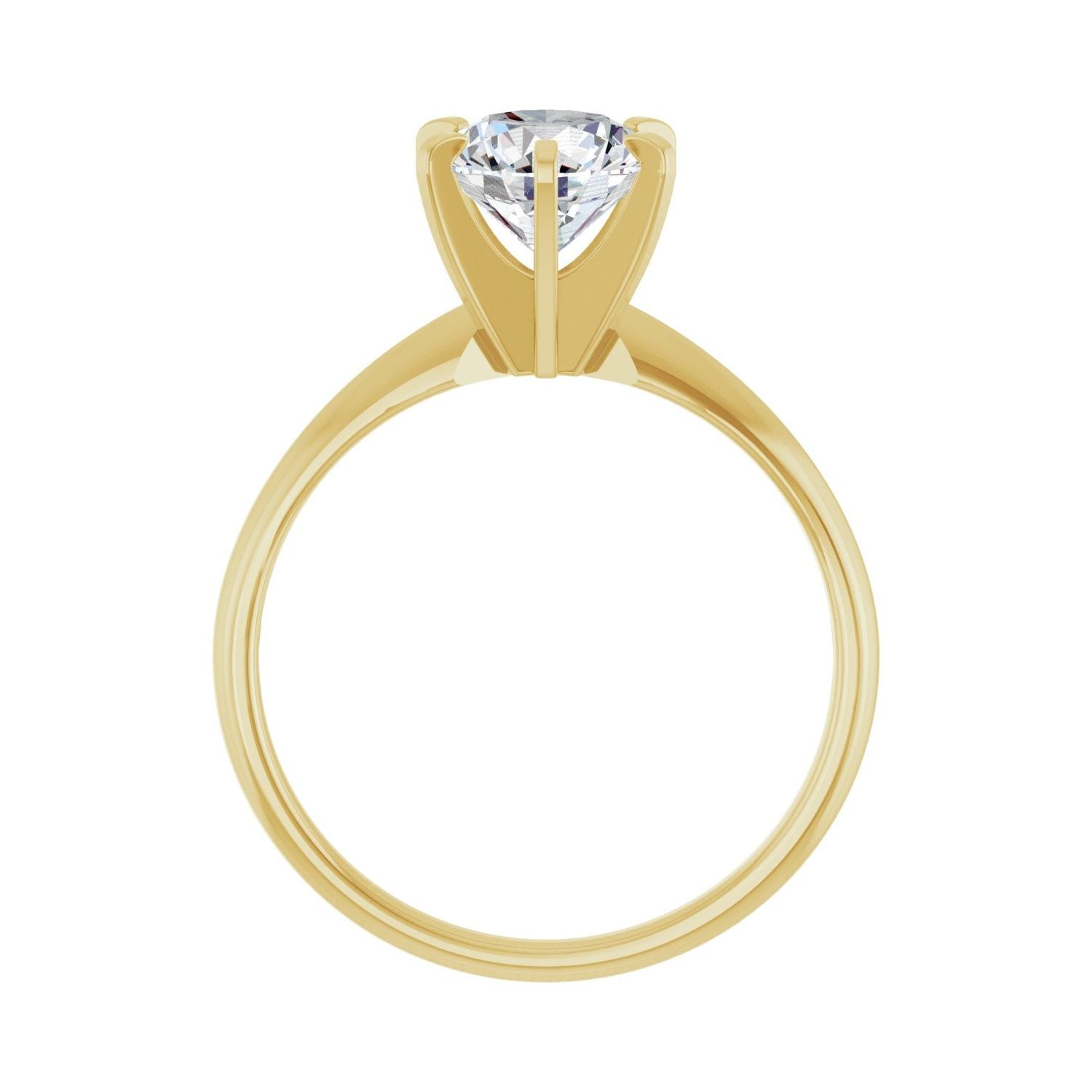 Gracefully — yellow gold