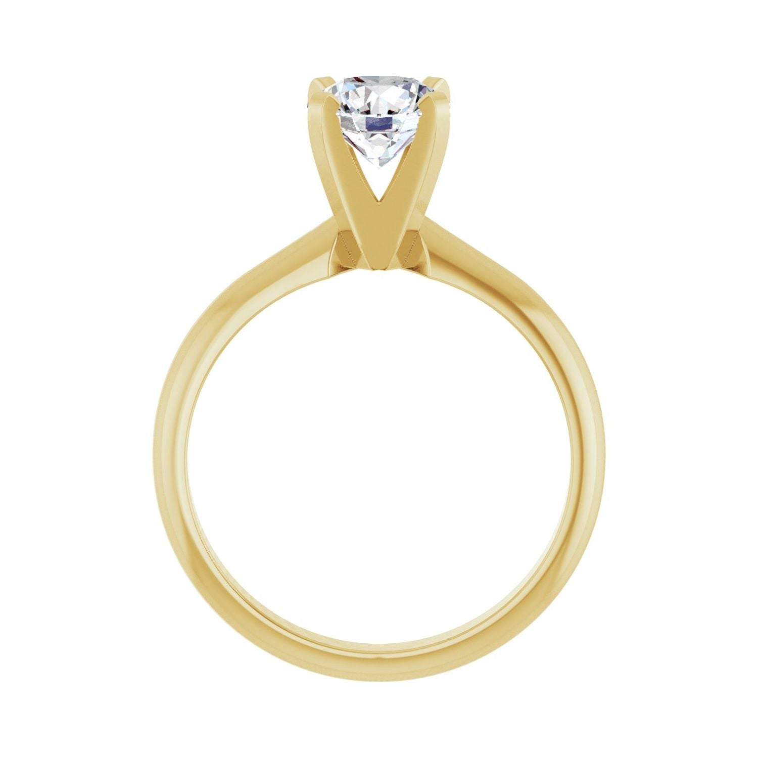 Shimmering — yellow gold