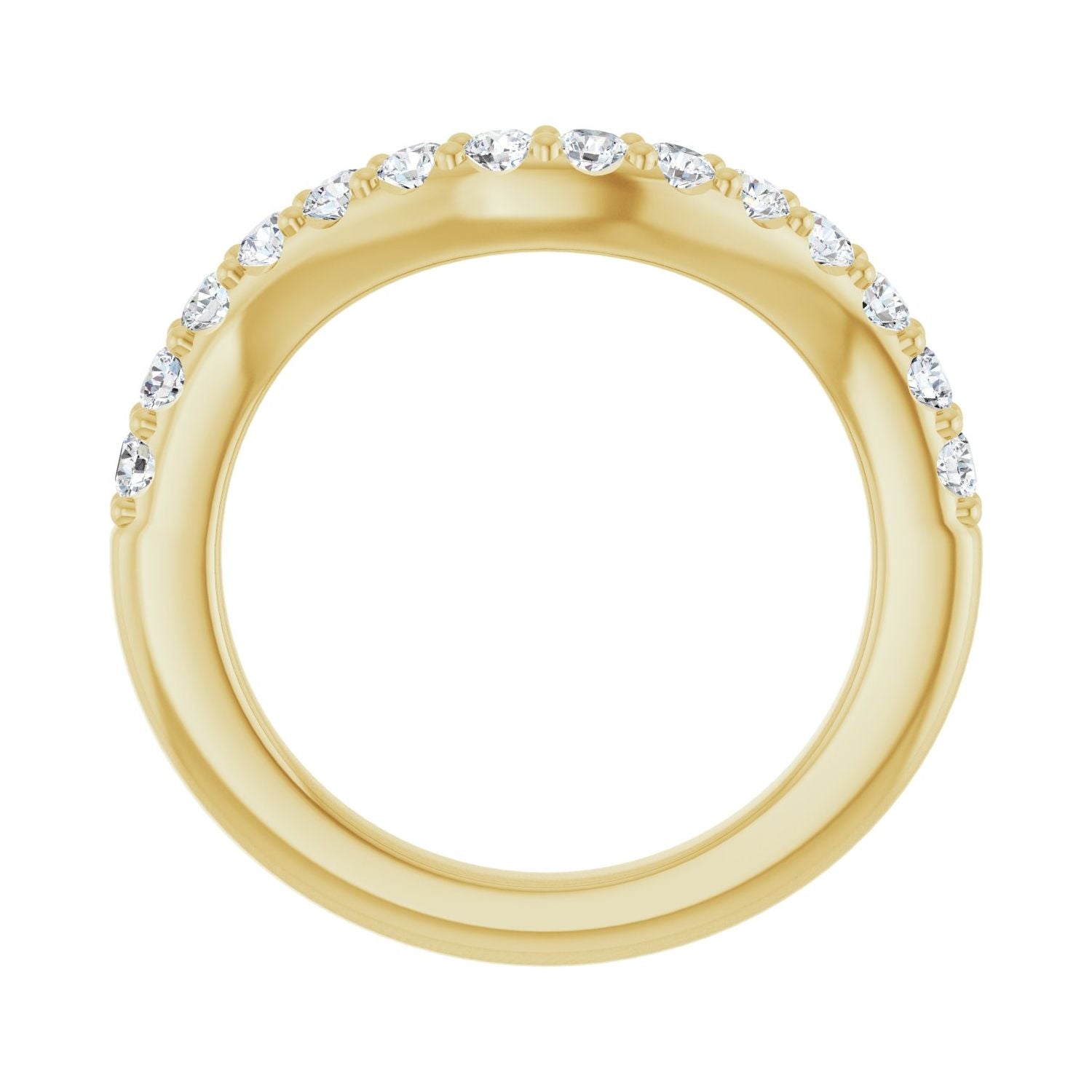 Patrizia — 2.2 mm · 1/2 ctw, yellow gold