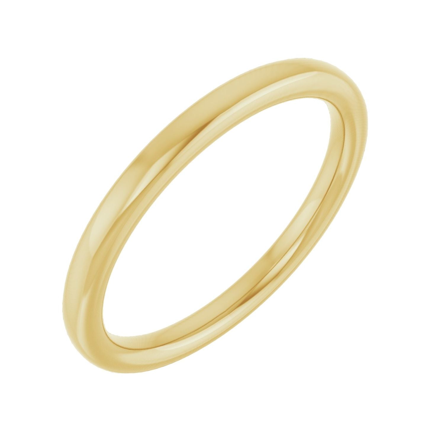 Romaine — Round · 8.2 mm, yellow gold