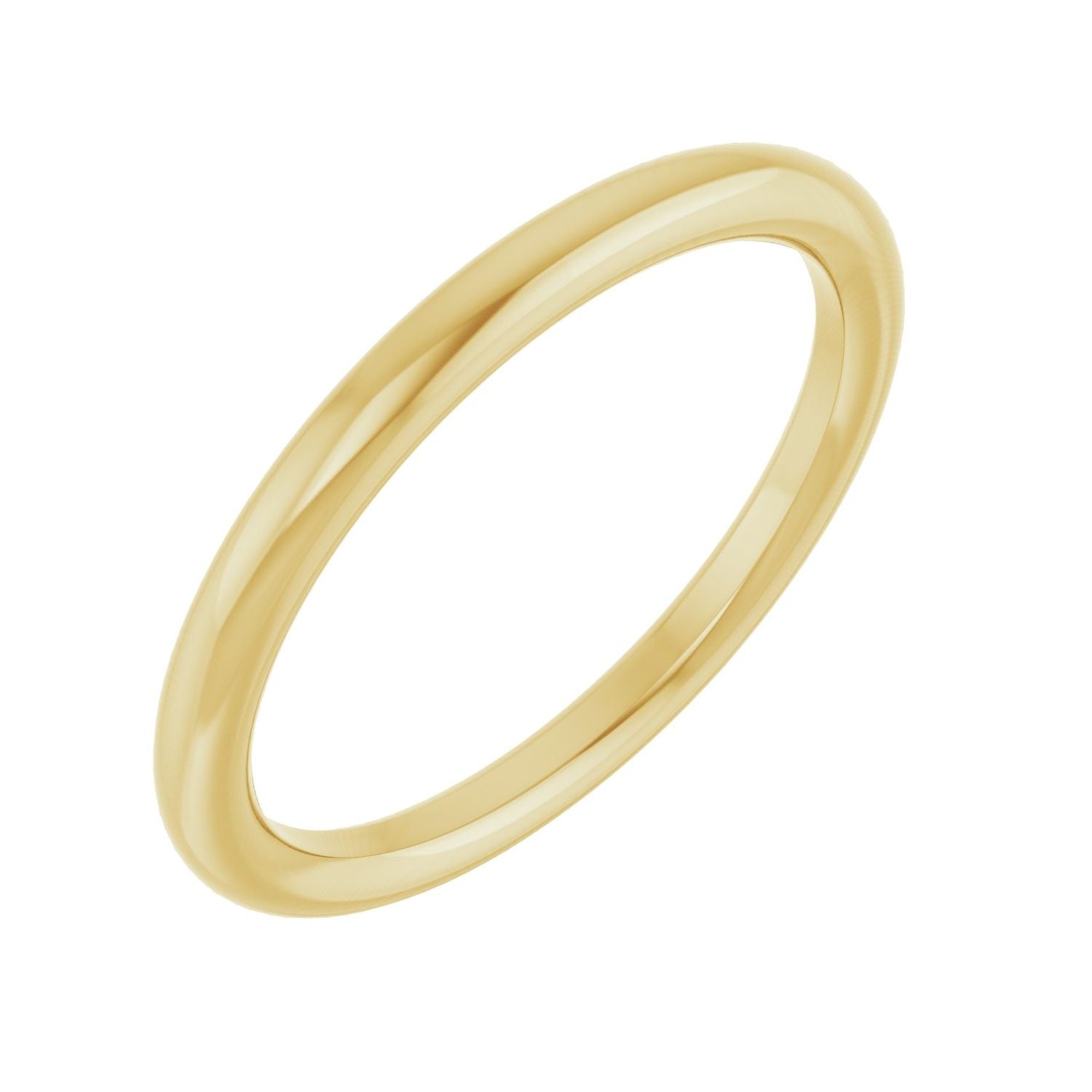 Romina — Round · 8.2 mm, yellow gold