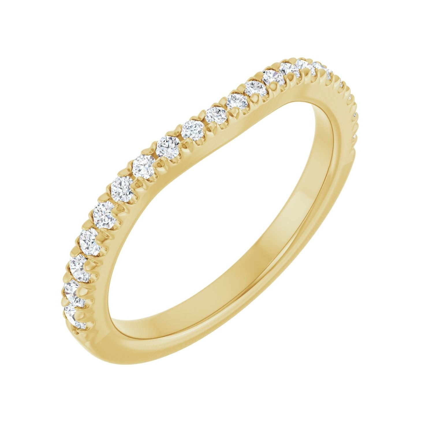 Rosanne — · 1/3 ctw, yellow gold