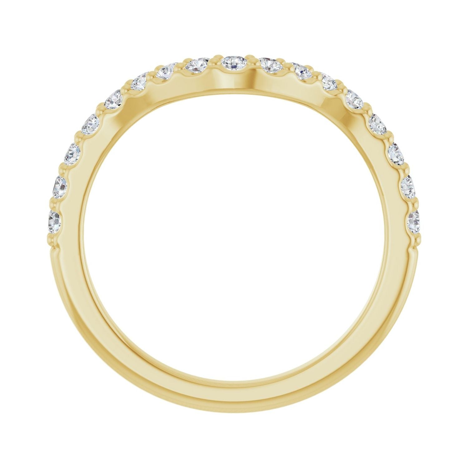 Rosemonde — 1.8 mm · 3/8 ctw, yellow gold