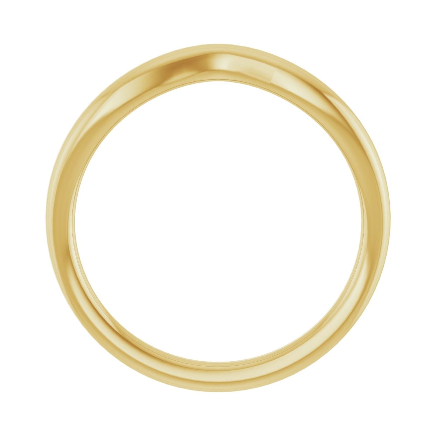 Selina — Round · 4.1 mm, yellow gold