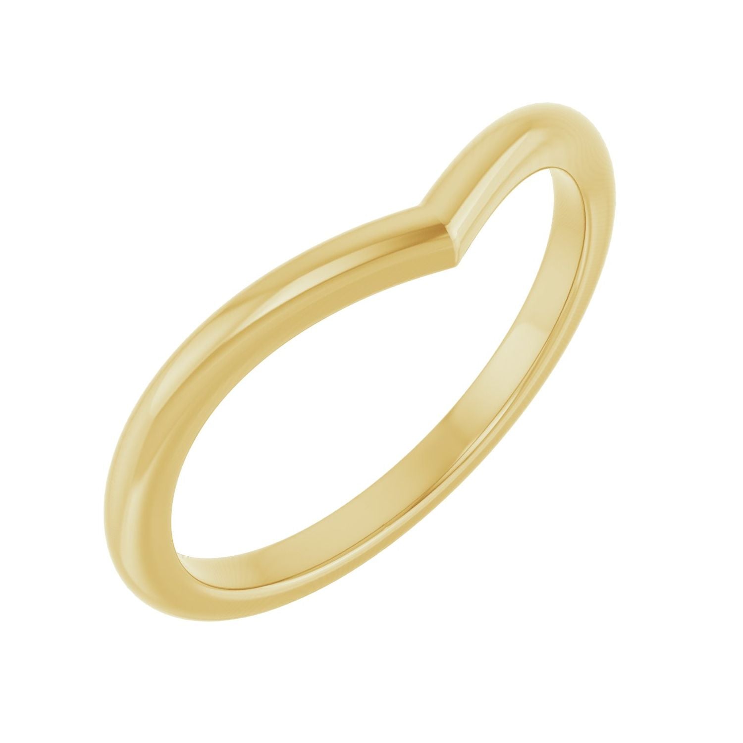 Yvelise — Round · 7.4 mm, yellow gold