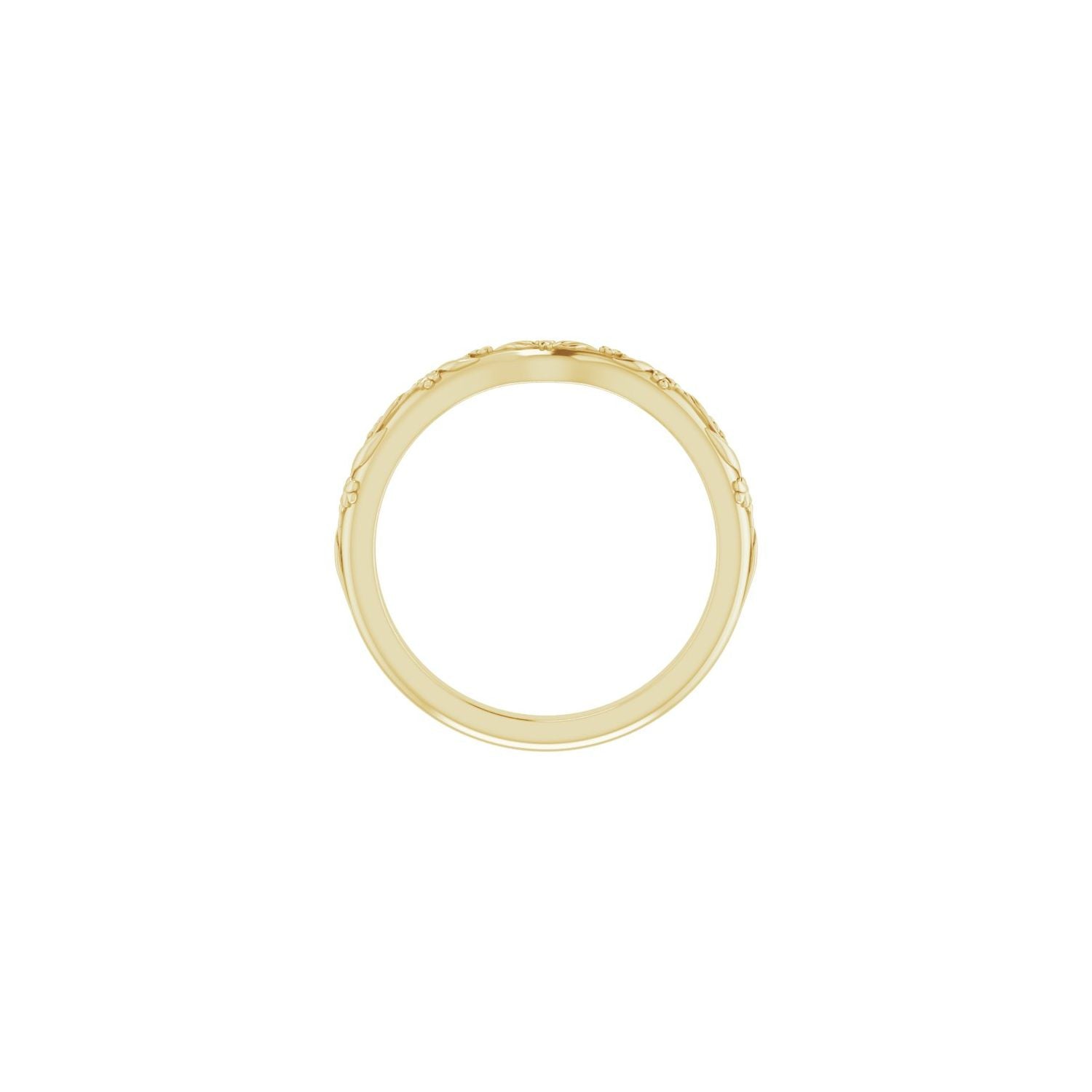Delwyn — Round · 4.1 mm, yellow gold