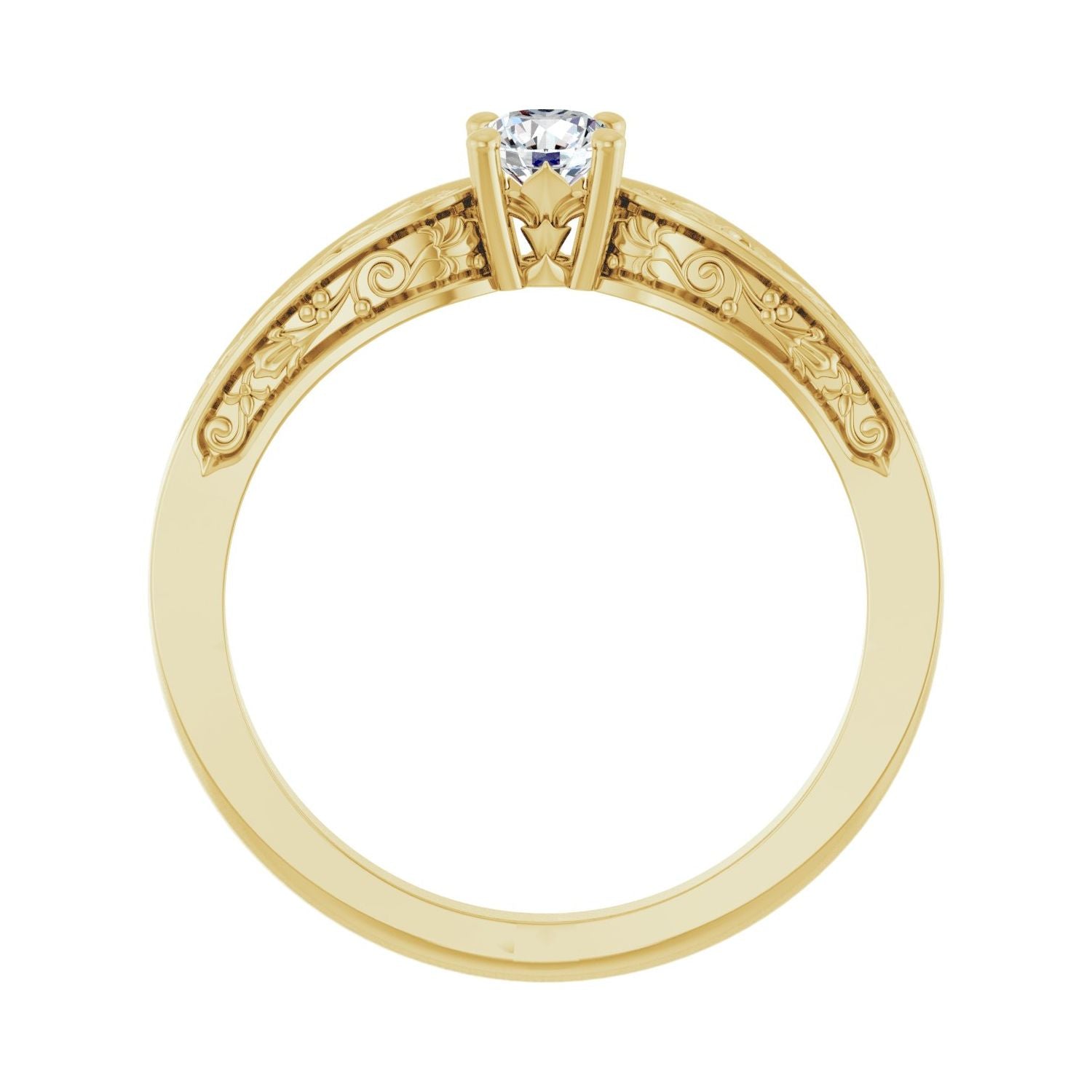 Rosenwyn — yellow gold