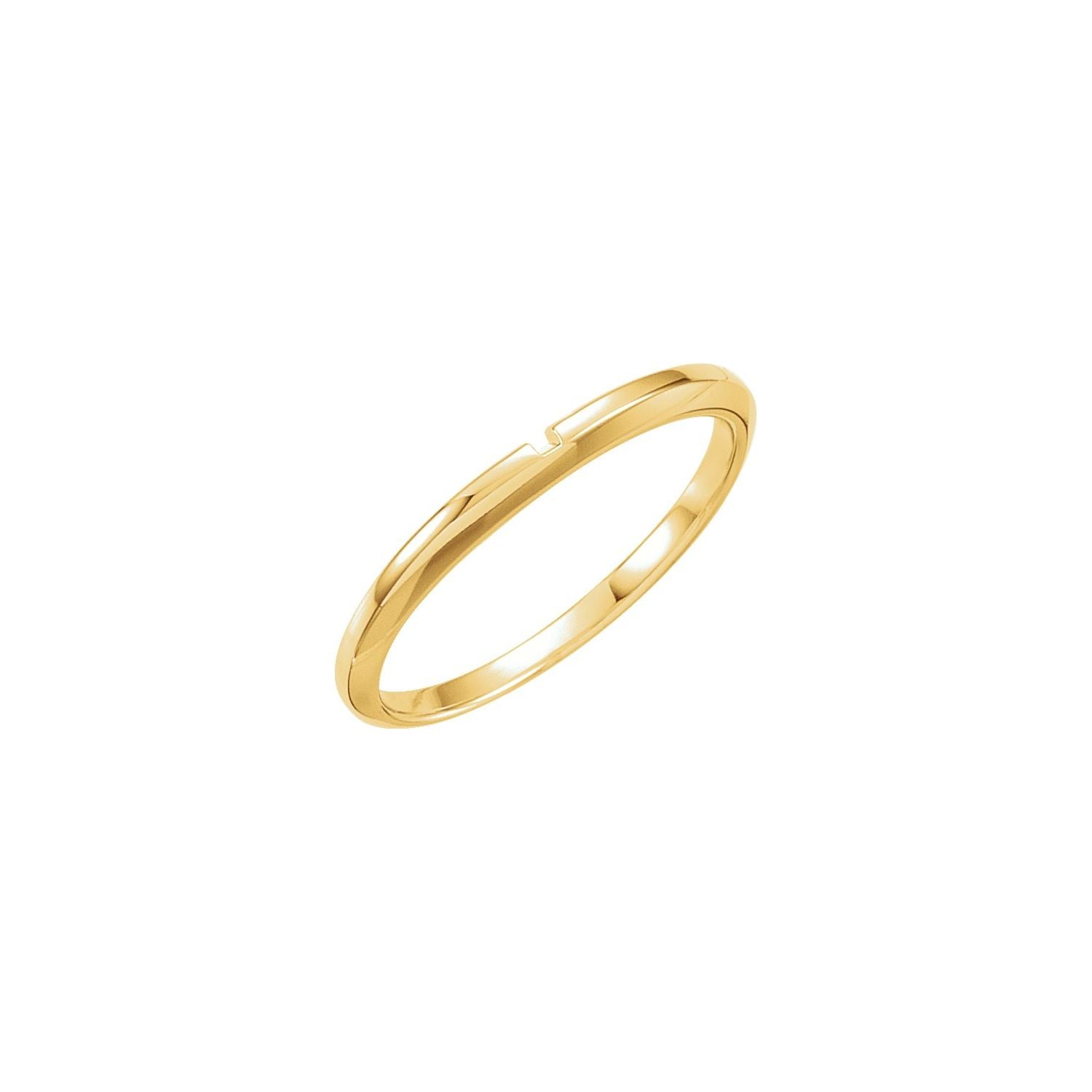 Ambra — 6.5 mm, yellow gold