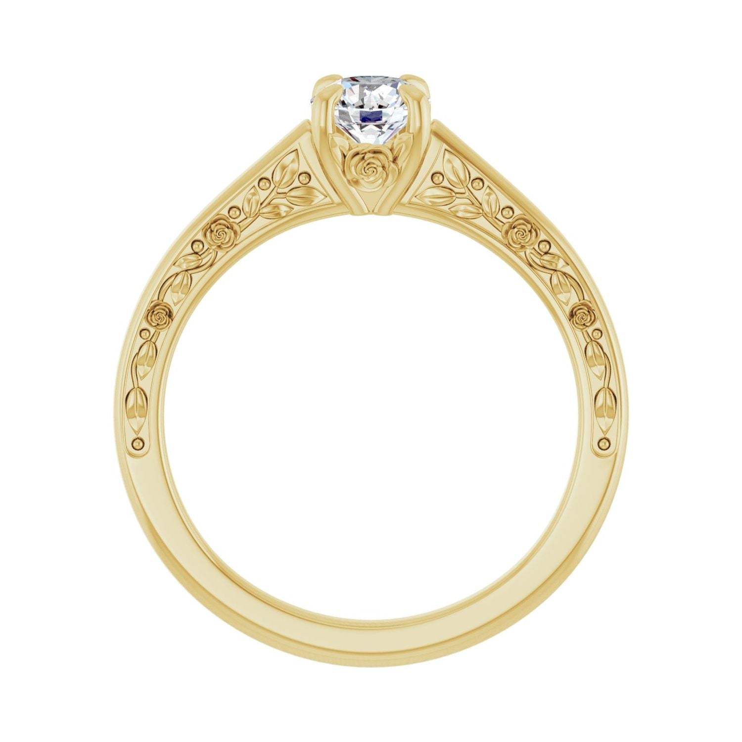 Alayah — yellow gold