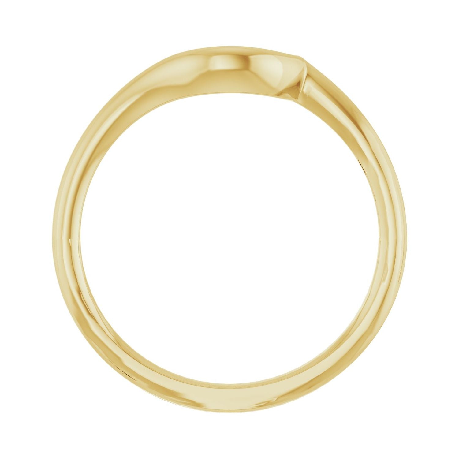 Alysa — For the 5.2 mm round ring, yellow gold