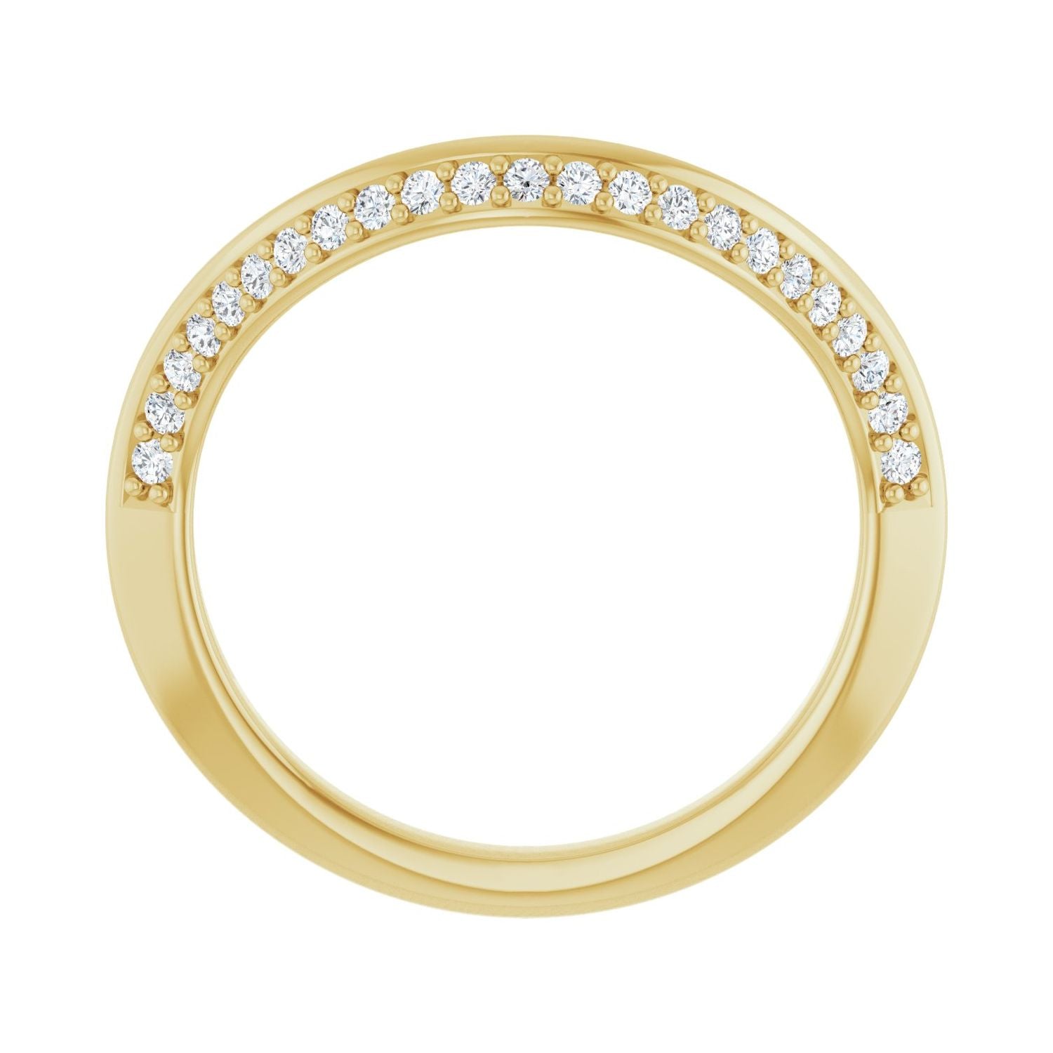 Ansleigh — 1.2 mm · 1/3 ctw, yellow gold