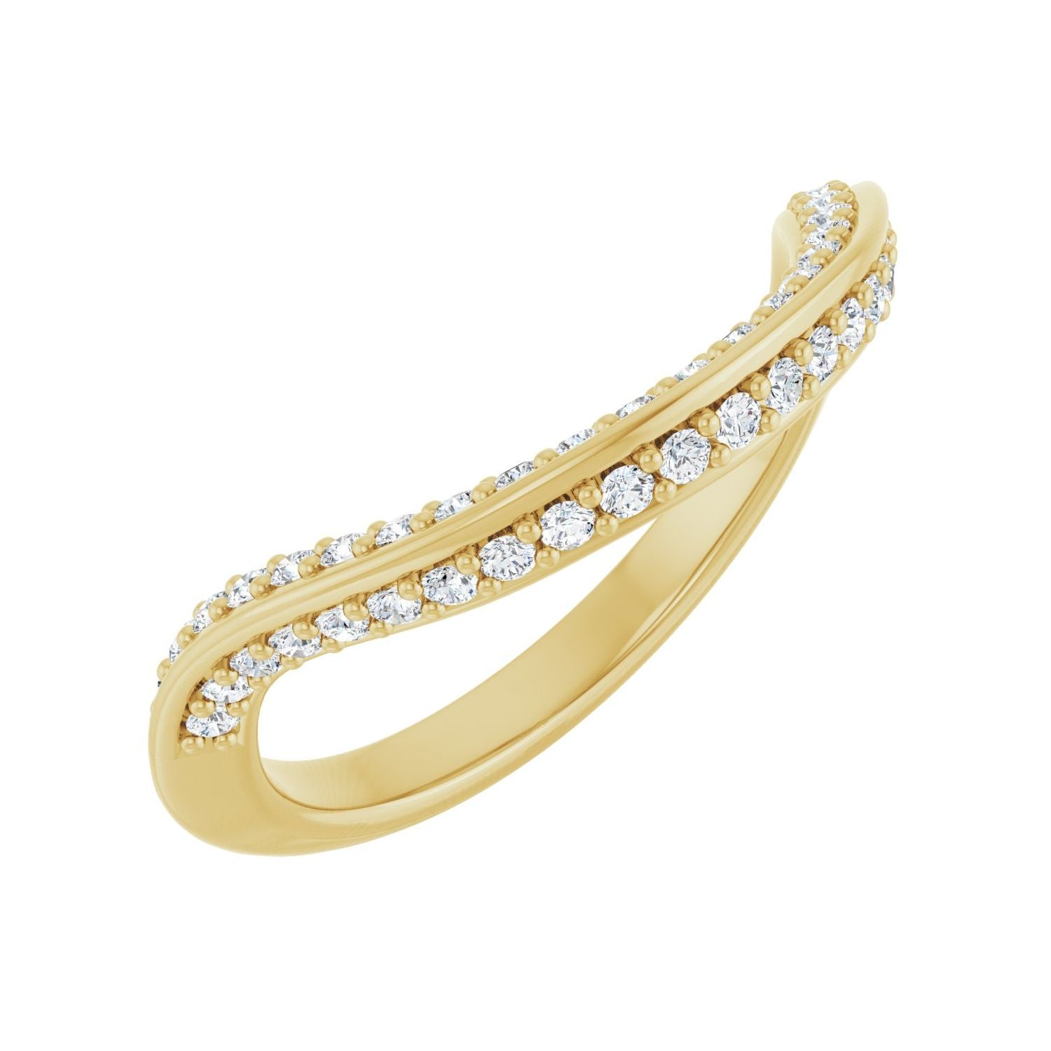 Ansleigh — 1.2 mm · 1/3 ctw, yellow gold