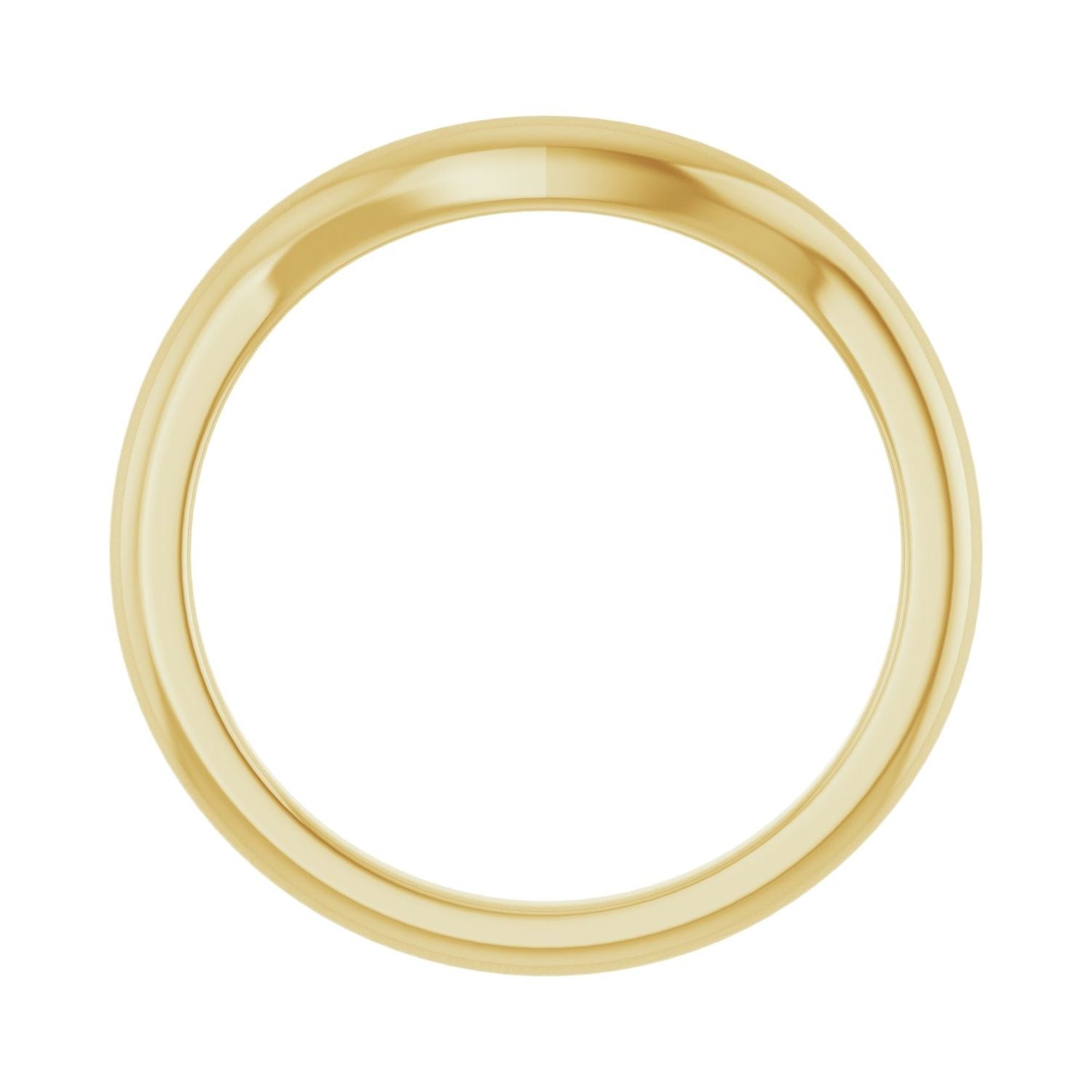 Brynna — Round · 4.1 mm, yellow gold