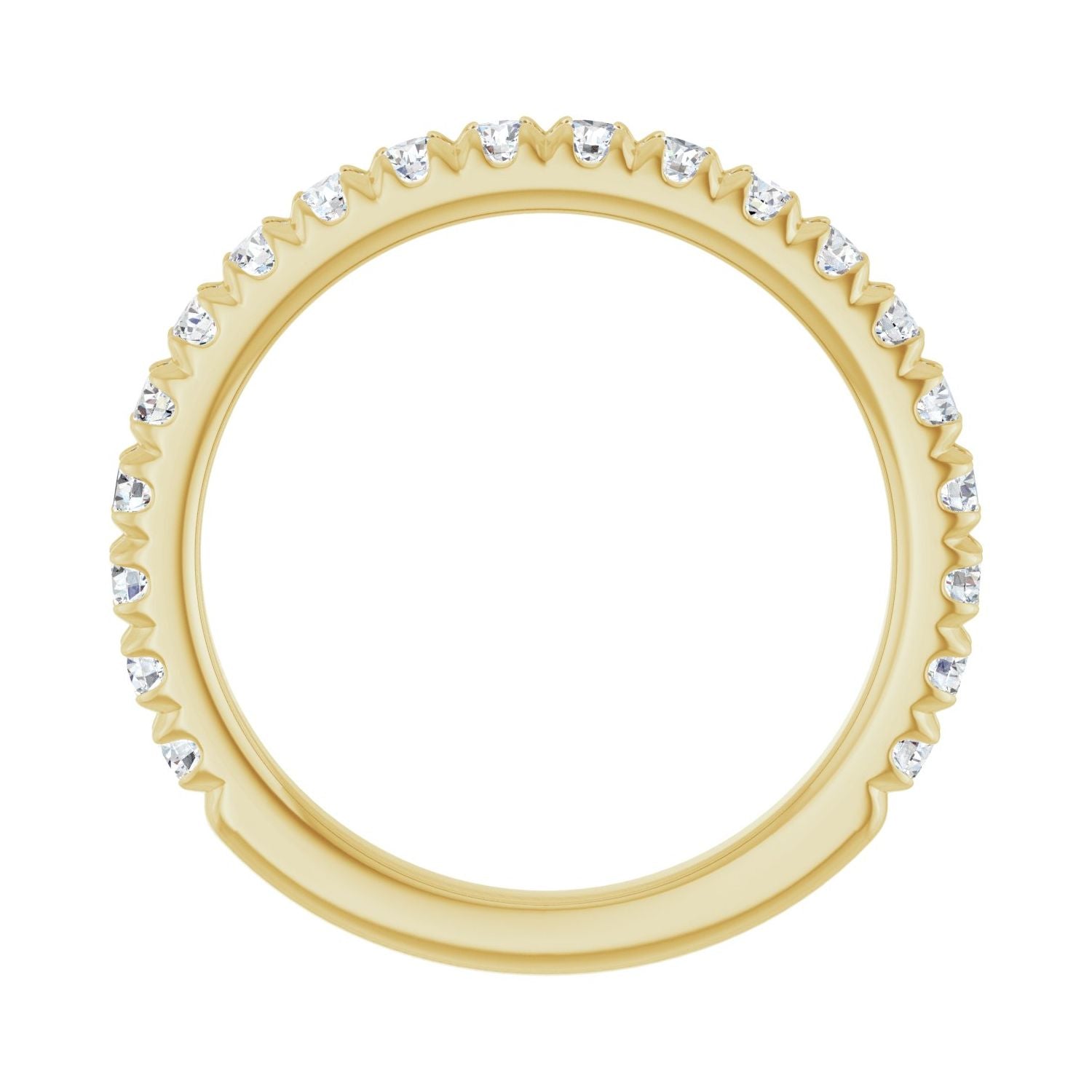 Calinda — 2.1 mm · 3/4 ctw, yellow gold