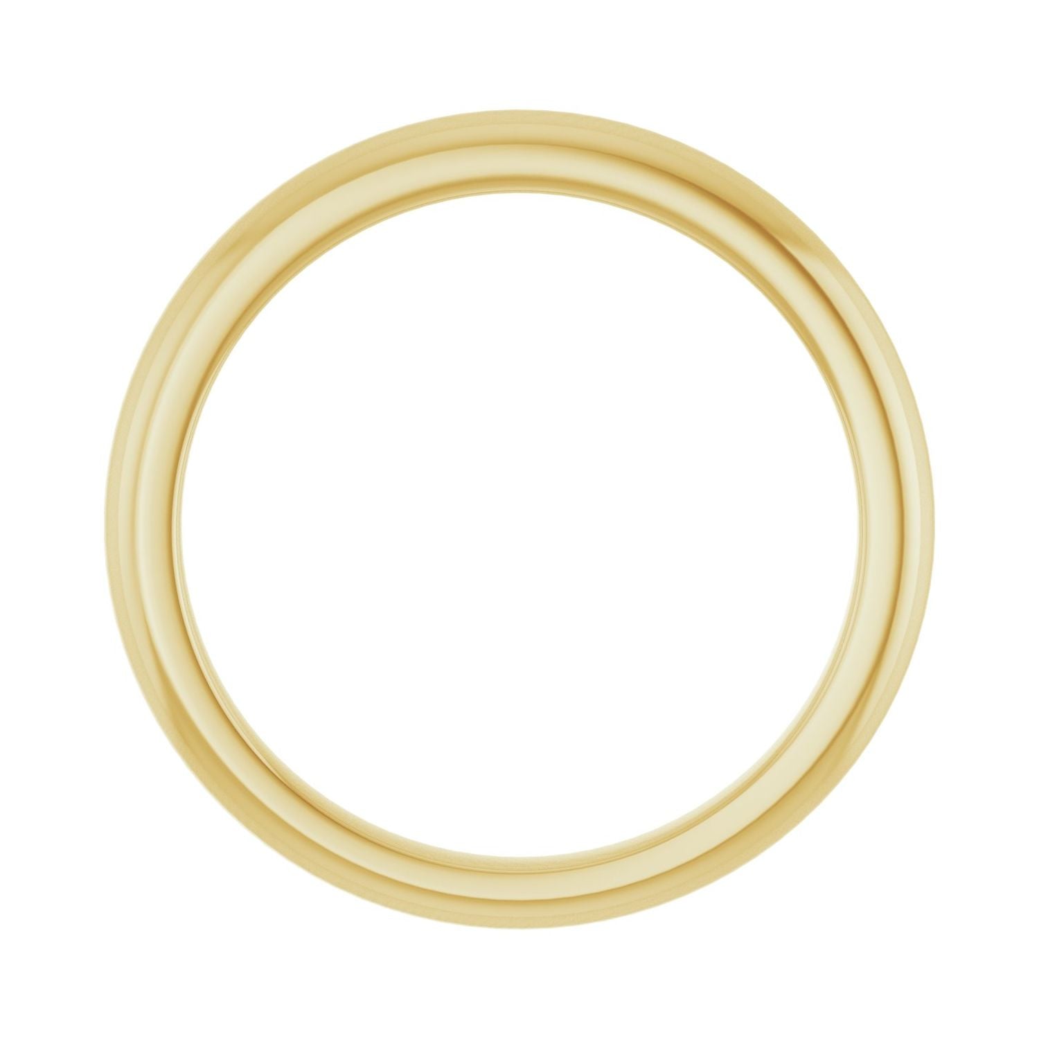 Camilia — Round · 4.1 mm, yellow gold