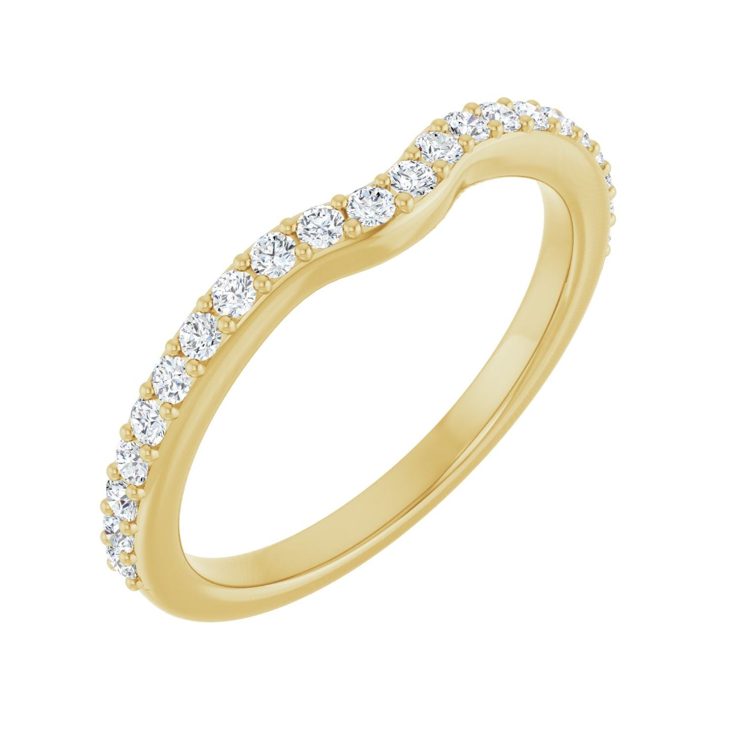 Candra — 1.5 mm · 1/4 ctw, yellow gold