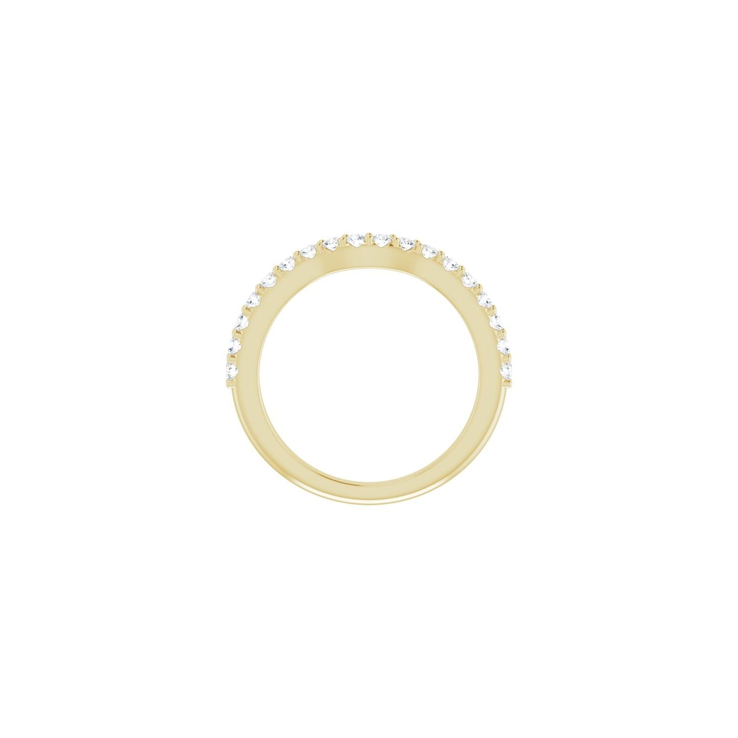 Caralyn — 1.8 mm · 1/2 ctw, yellow gold