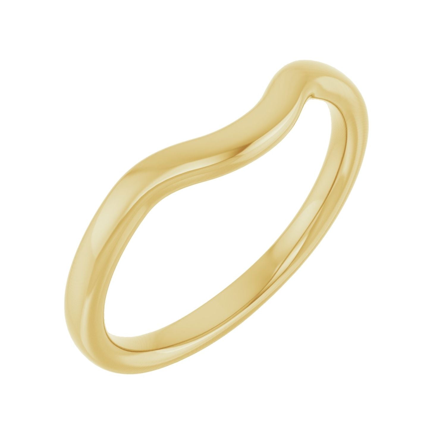 Carolyn — Round · 7.4 mm, yellow gold