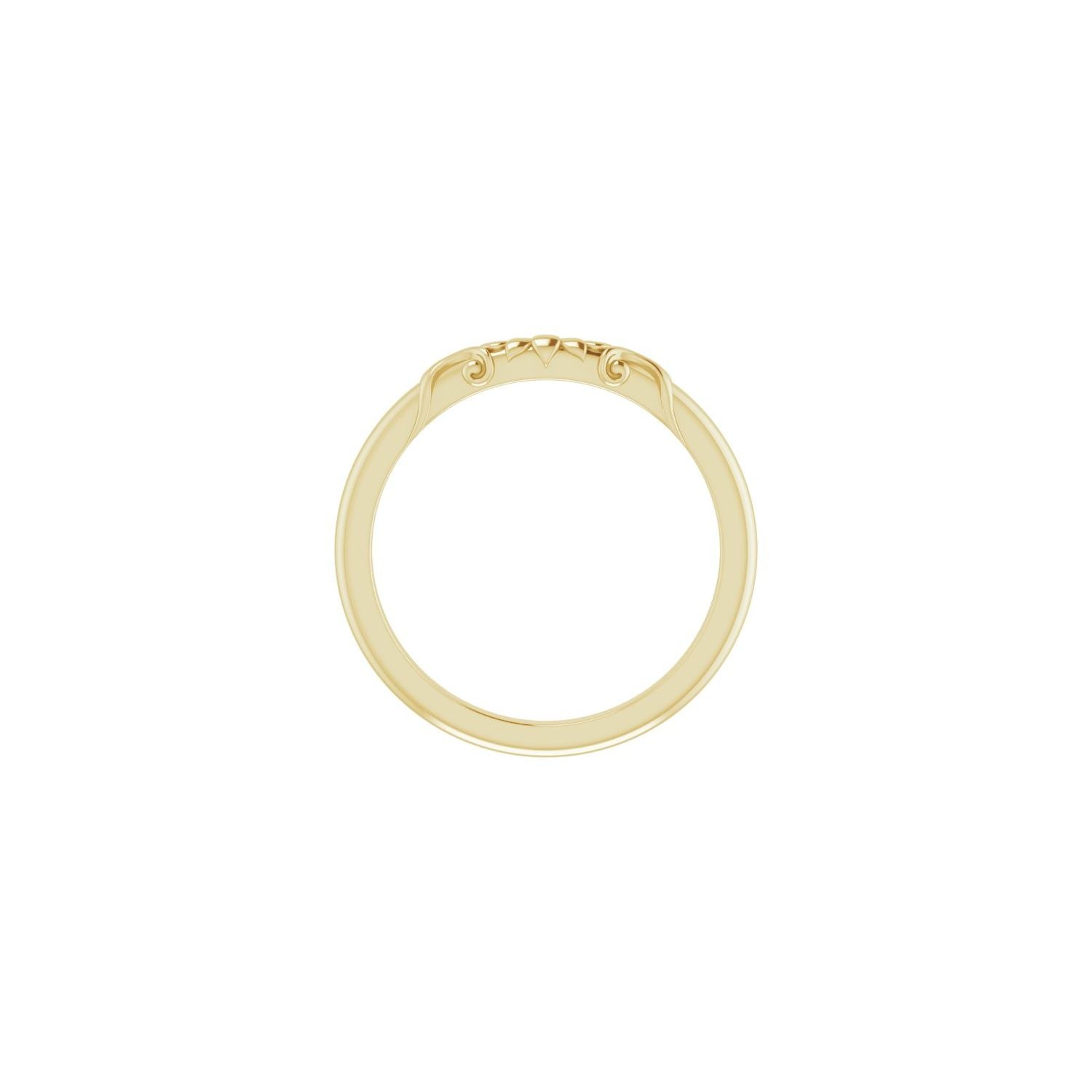 Clairette — Round · 4.1 mm, yellow gold