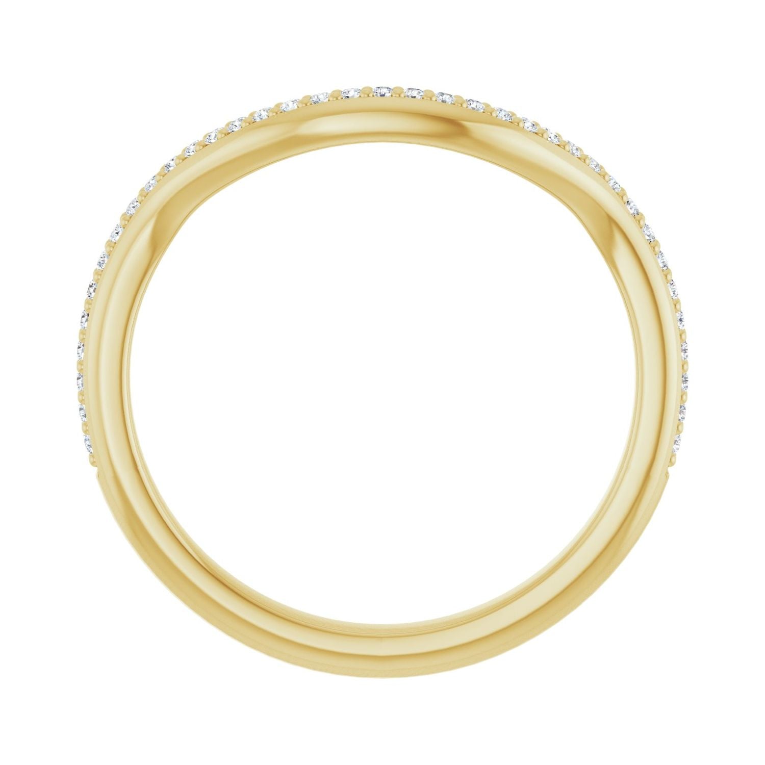 Emmaline — 0.9 mm · 1/10 ctw, yellow gold