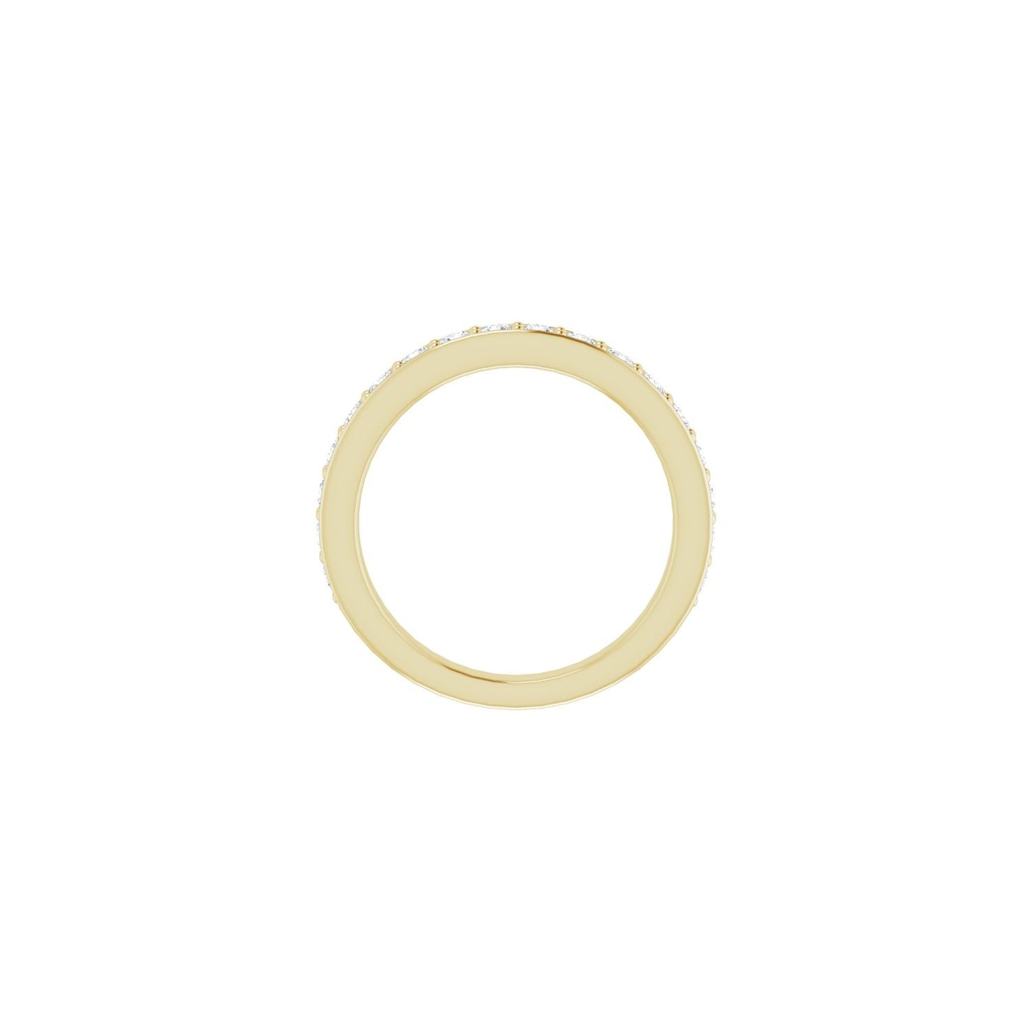 Karisa — Round · 2 mm · 1/2 ctw, yellow gold