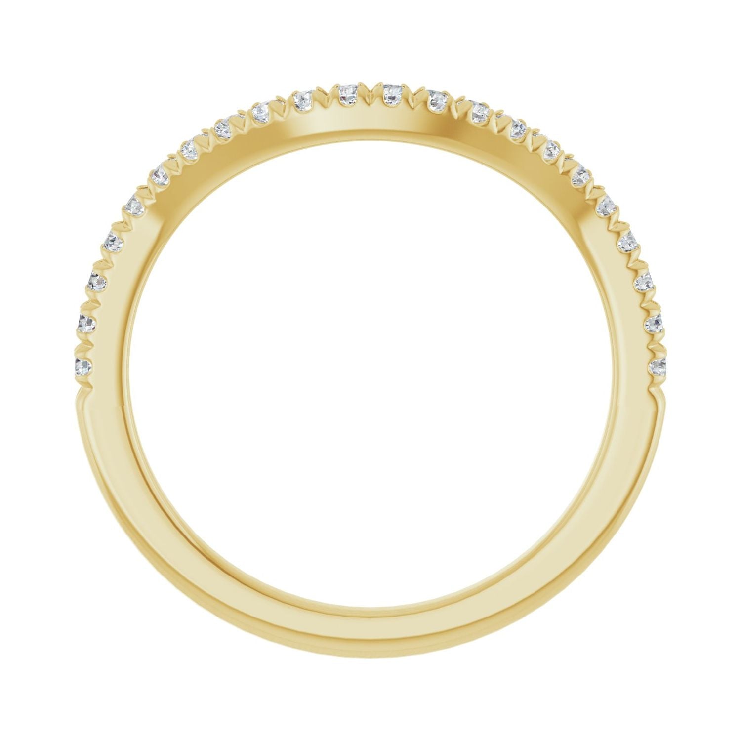Lilia — 1.4 mm · 1/4 ctw, yellow gold