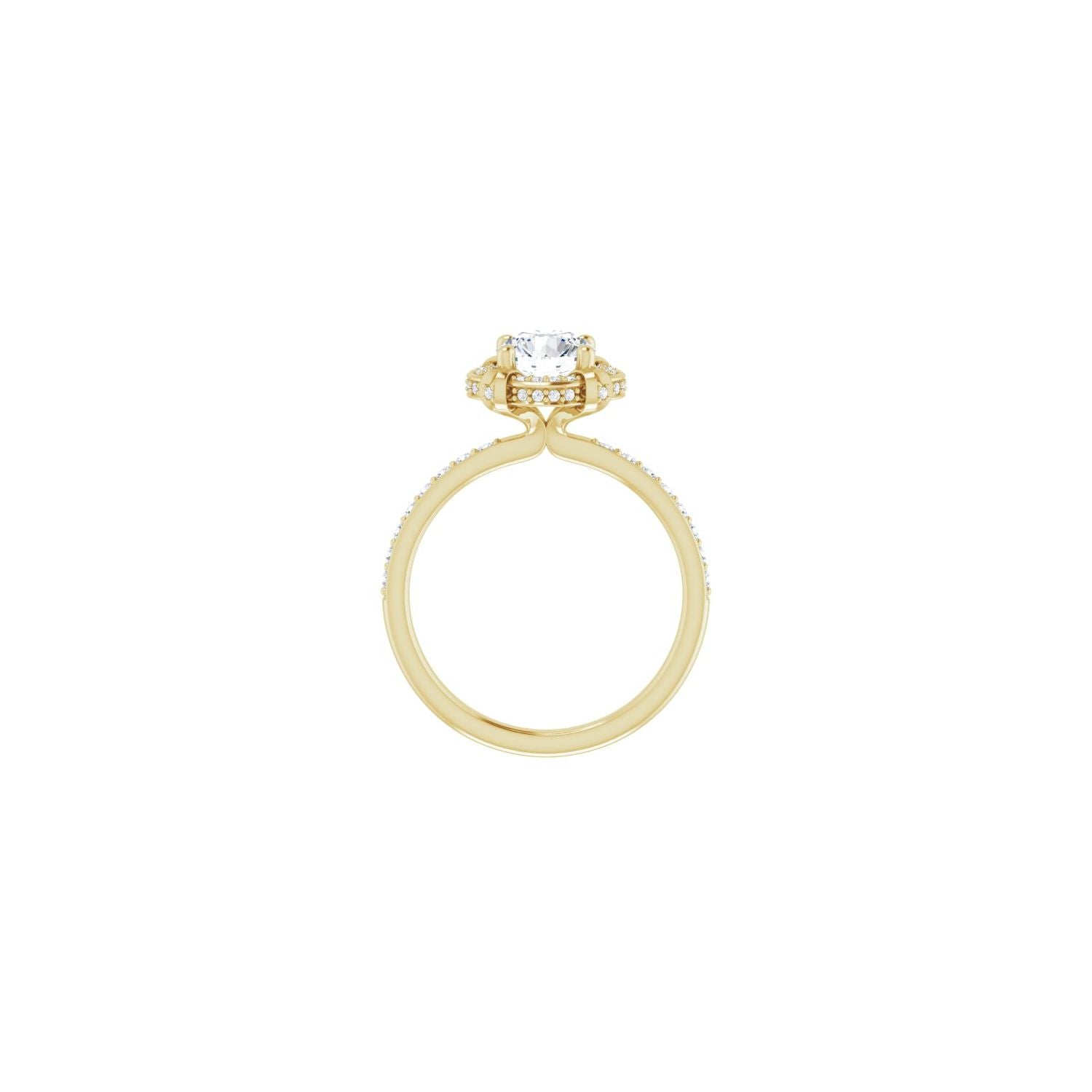 Dazzling — yellow gold