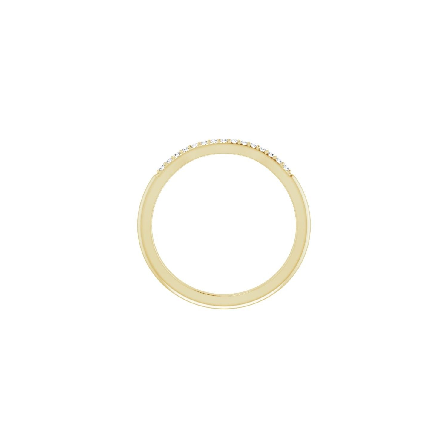 Melisa — 1 mm · 0.06 ctw, yellow gold