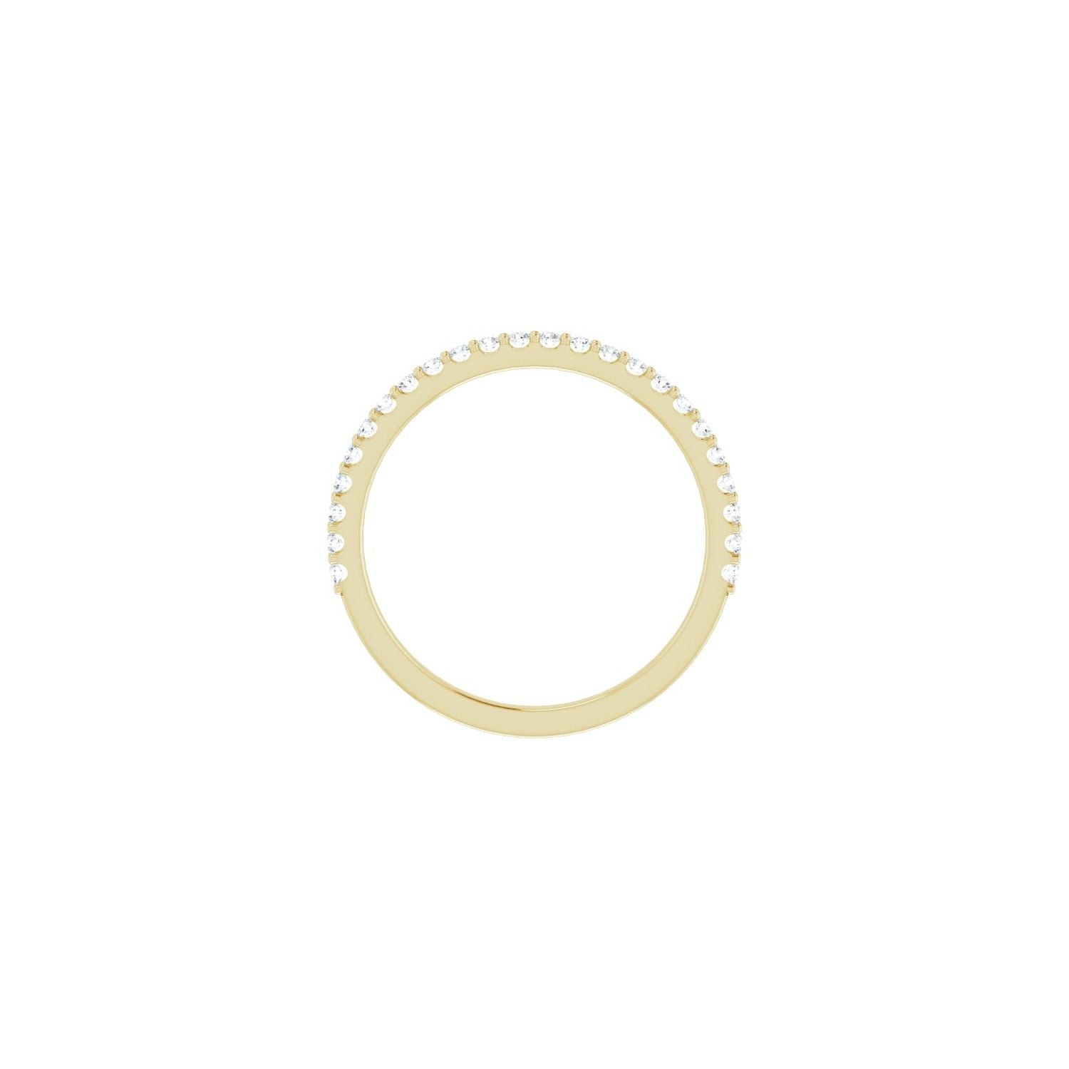 Noelia — Round · 1.3 mm · 1/4 ctw, yellow gold