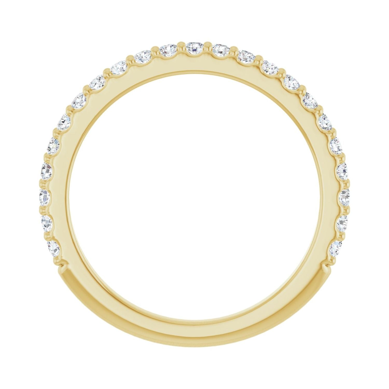 Rhianne — 1.6 mm · 1/3 ctw, yellow gold