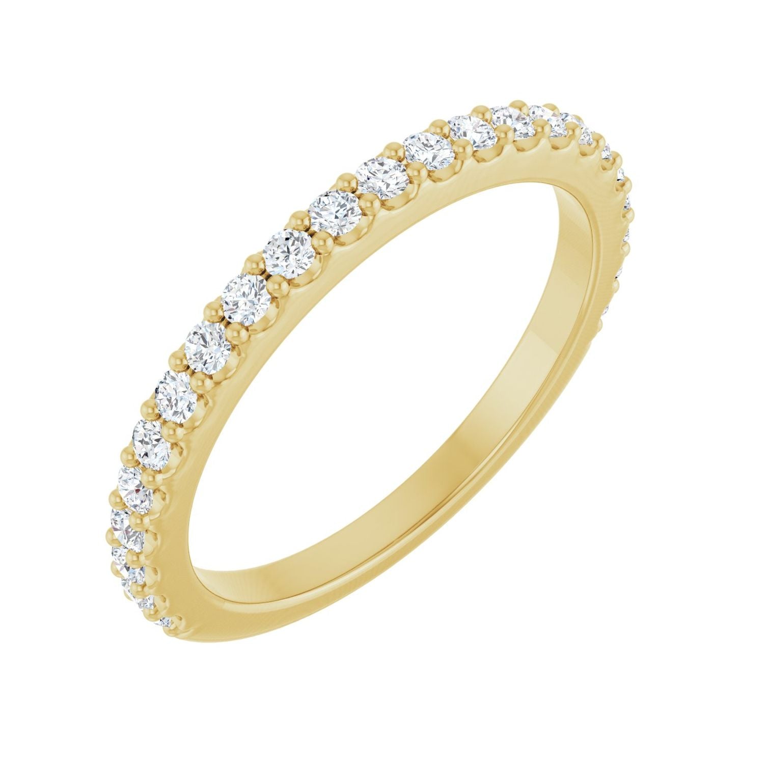 Rhianne — 1.6 mm · 1/3 ctw, yellow gold