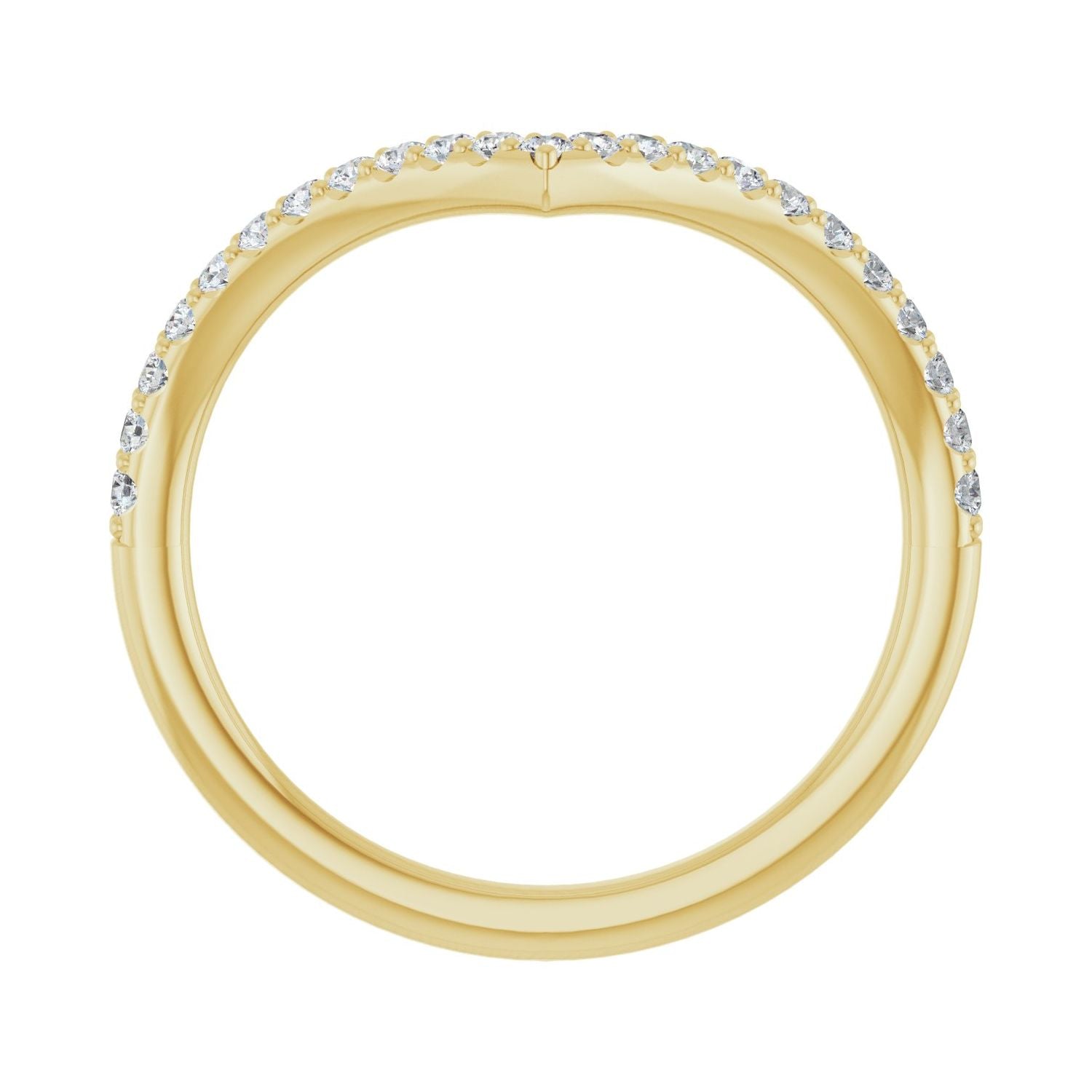 Rosalyne — 1.4 mm · 1/4 ctw, yellow gold