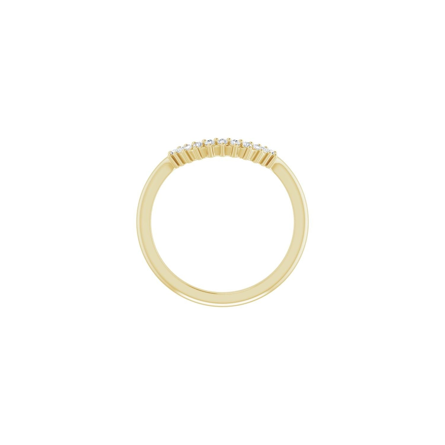 Roseanna — 1.3 mm · 1/8 ctw, yellow gold