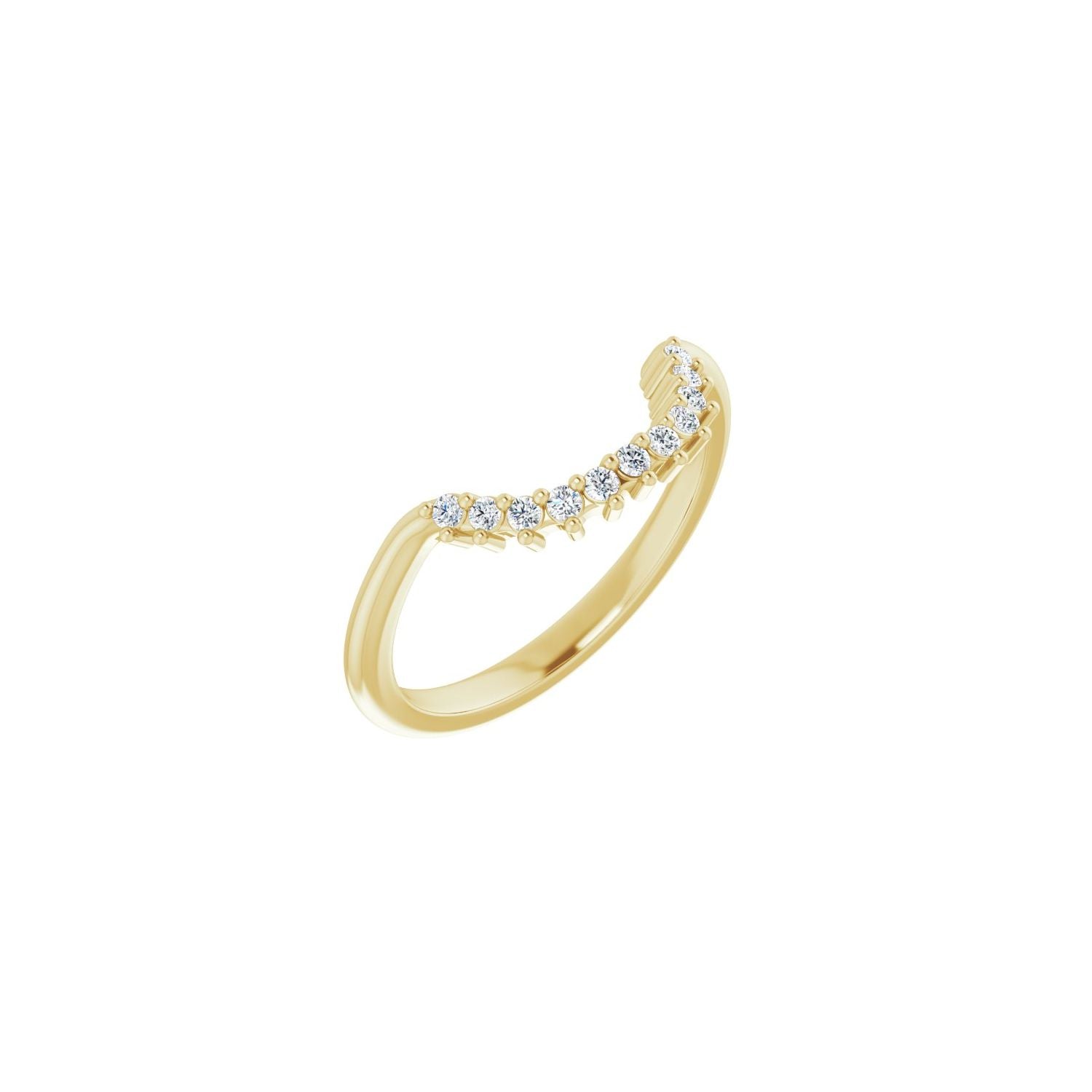 Roseanna — 1.3 mm · 1/8 ctw, yellow gold