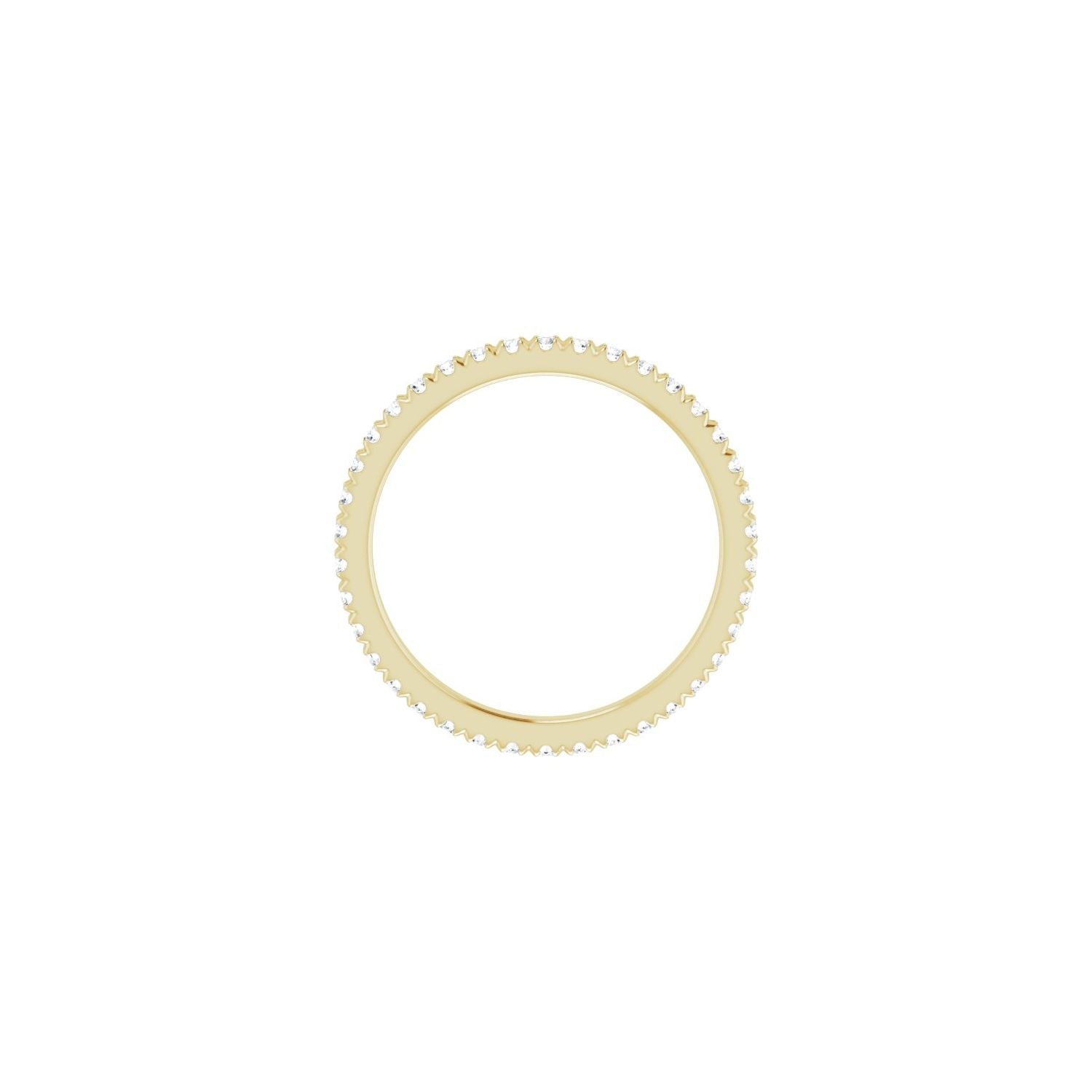 Sabella — 1.5 mm · 1/2 ctw, yellow gold