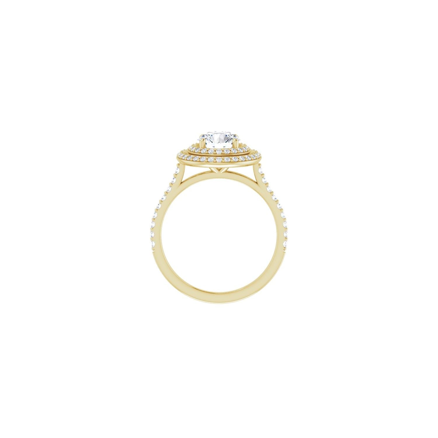 Sylvan — Round center, yellow gold