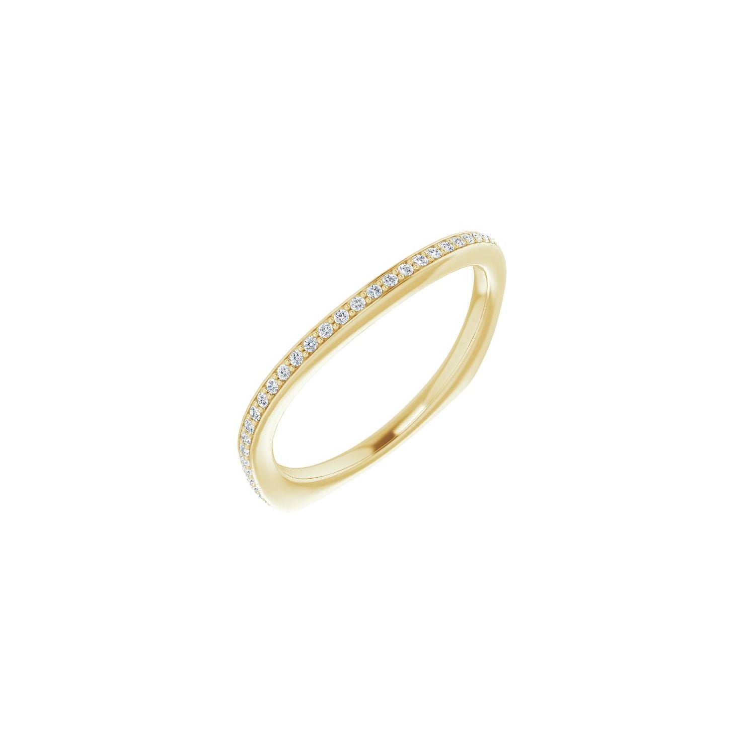 Selia — Round · 0.9 mm · 1/10 ctw, yellow gold