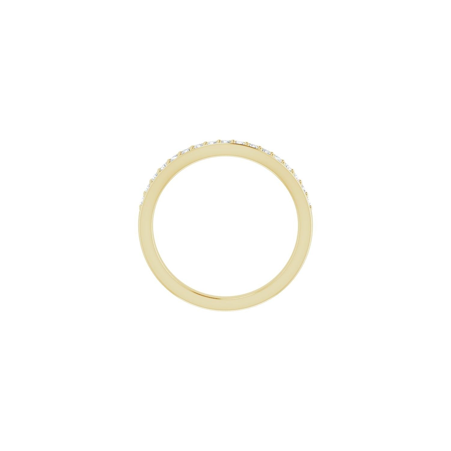 Valeska — Round · 1.4 mm · 1/5 ctw, yellow gold