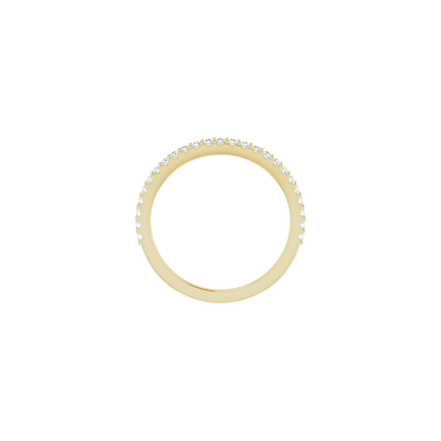 Vivia — 1.3 mm · 1/4 ctw, yellow gold
