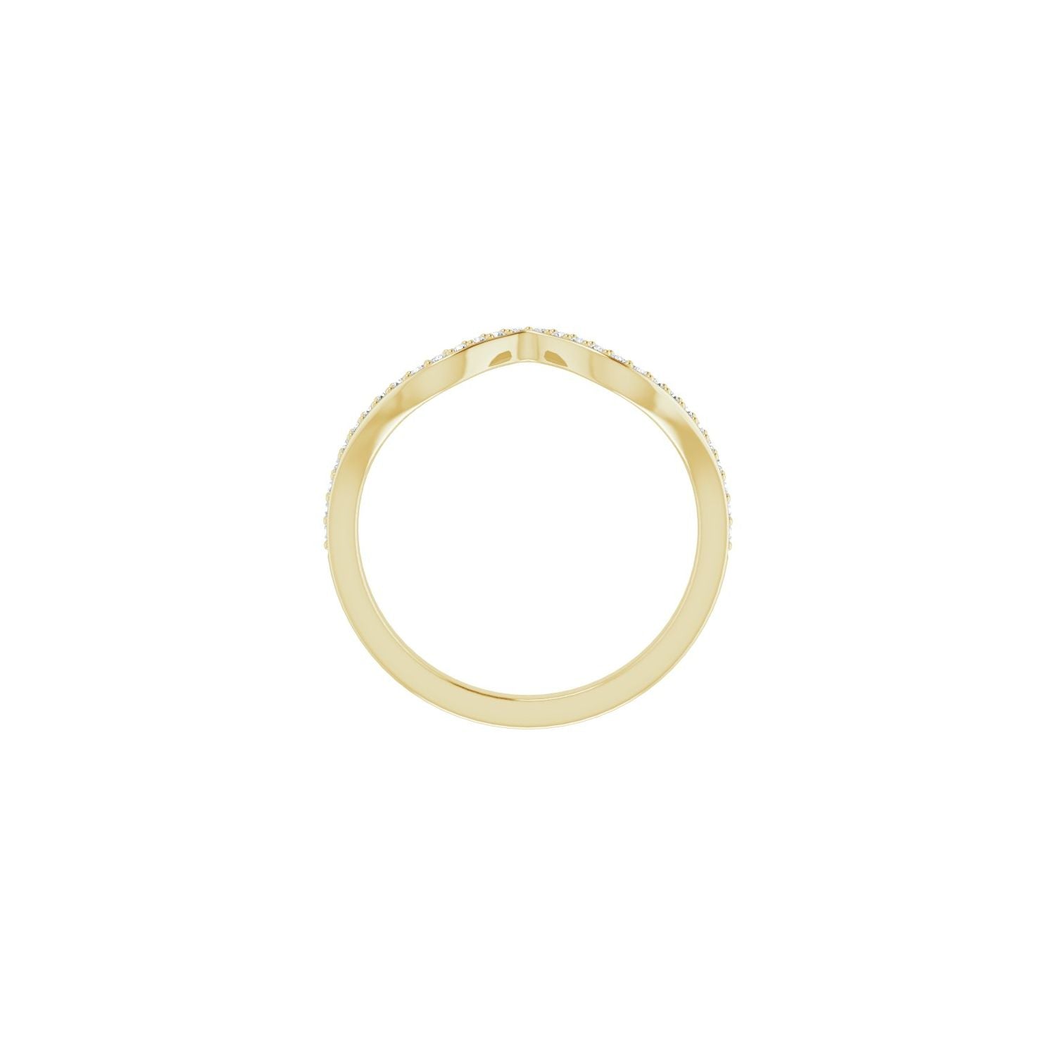 Wrenna — 1 mm · 1/6 ctw, yellow gold
