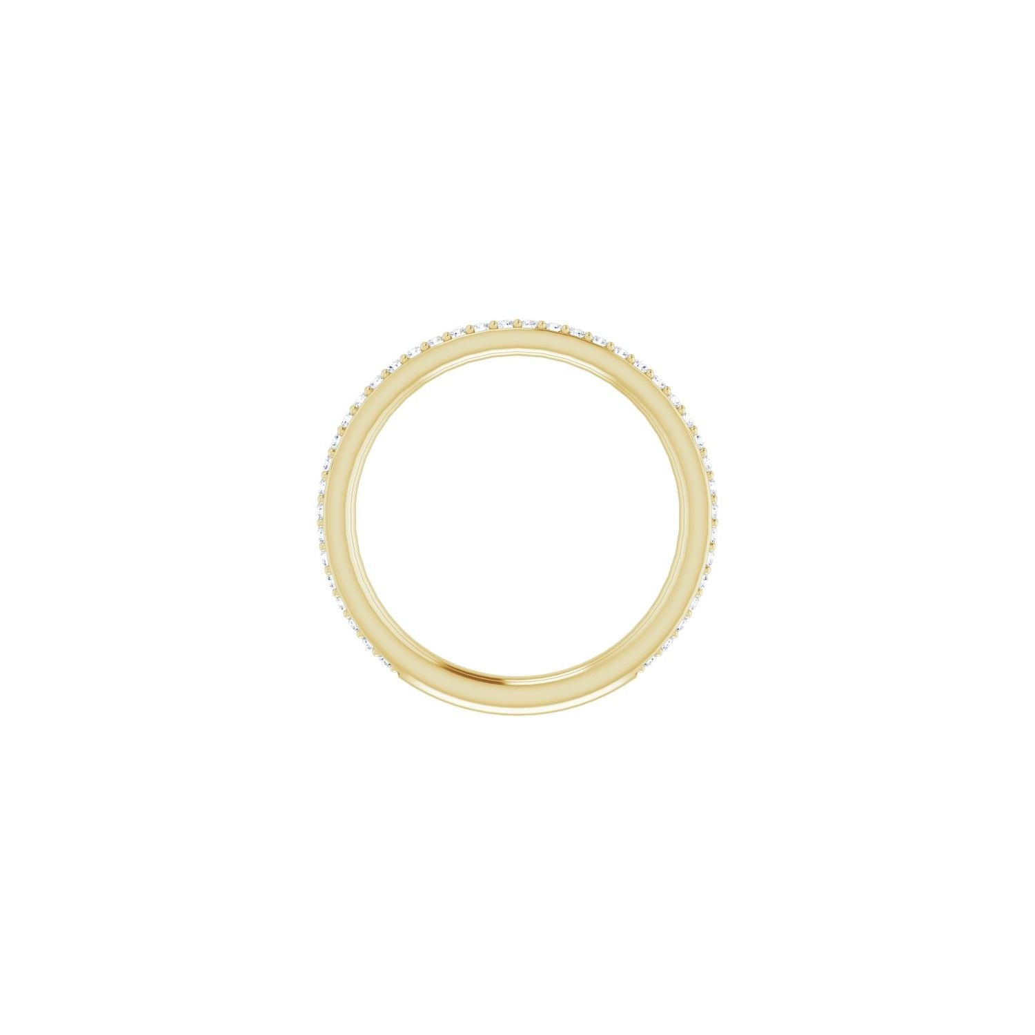 Zinia — 1.1 mm · 1/5 ctw, yellow gold