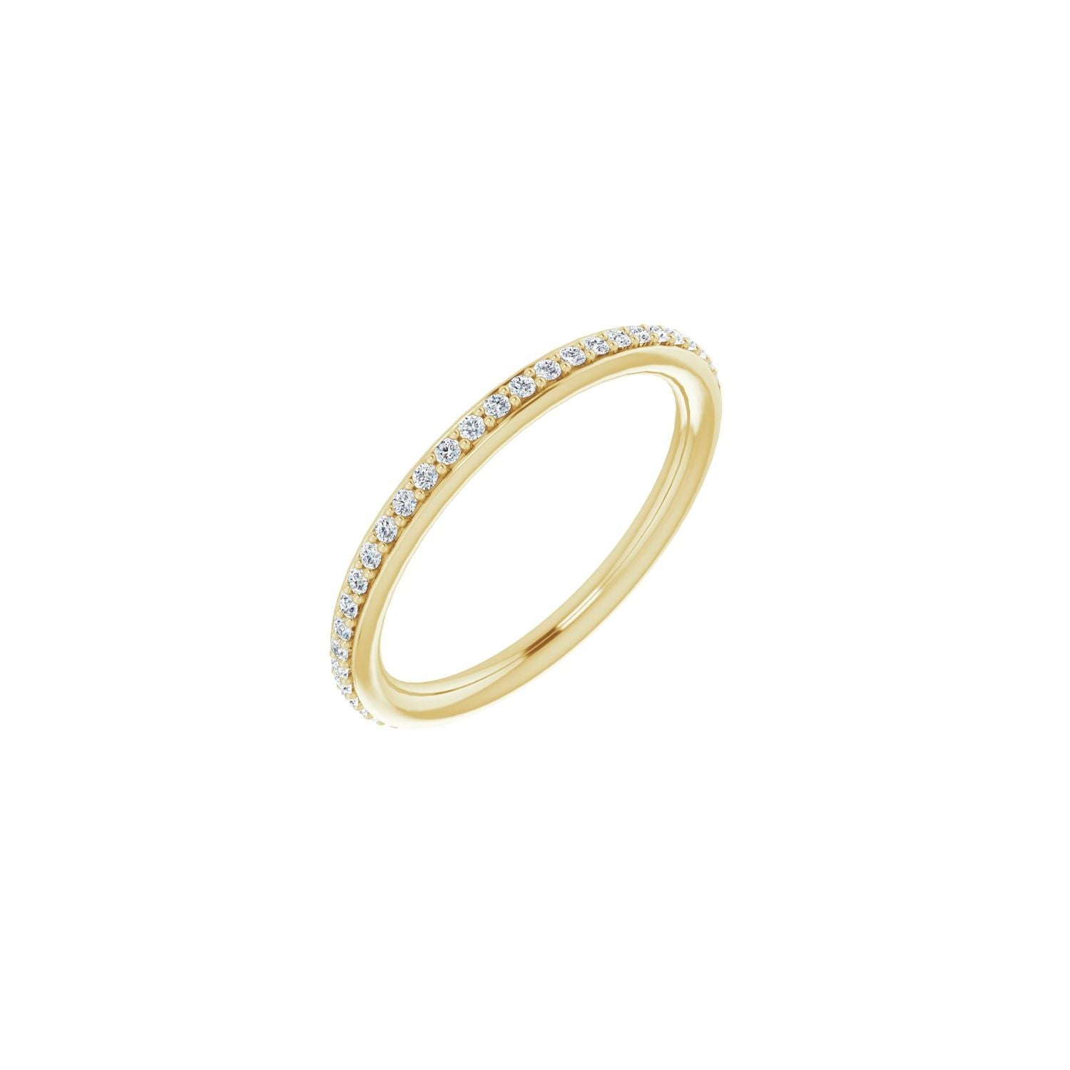 Zinia — 1.1 mm · 1/5 ctw, yellow gold