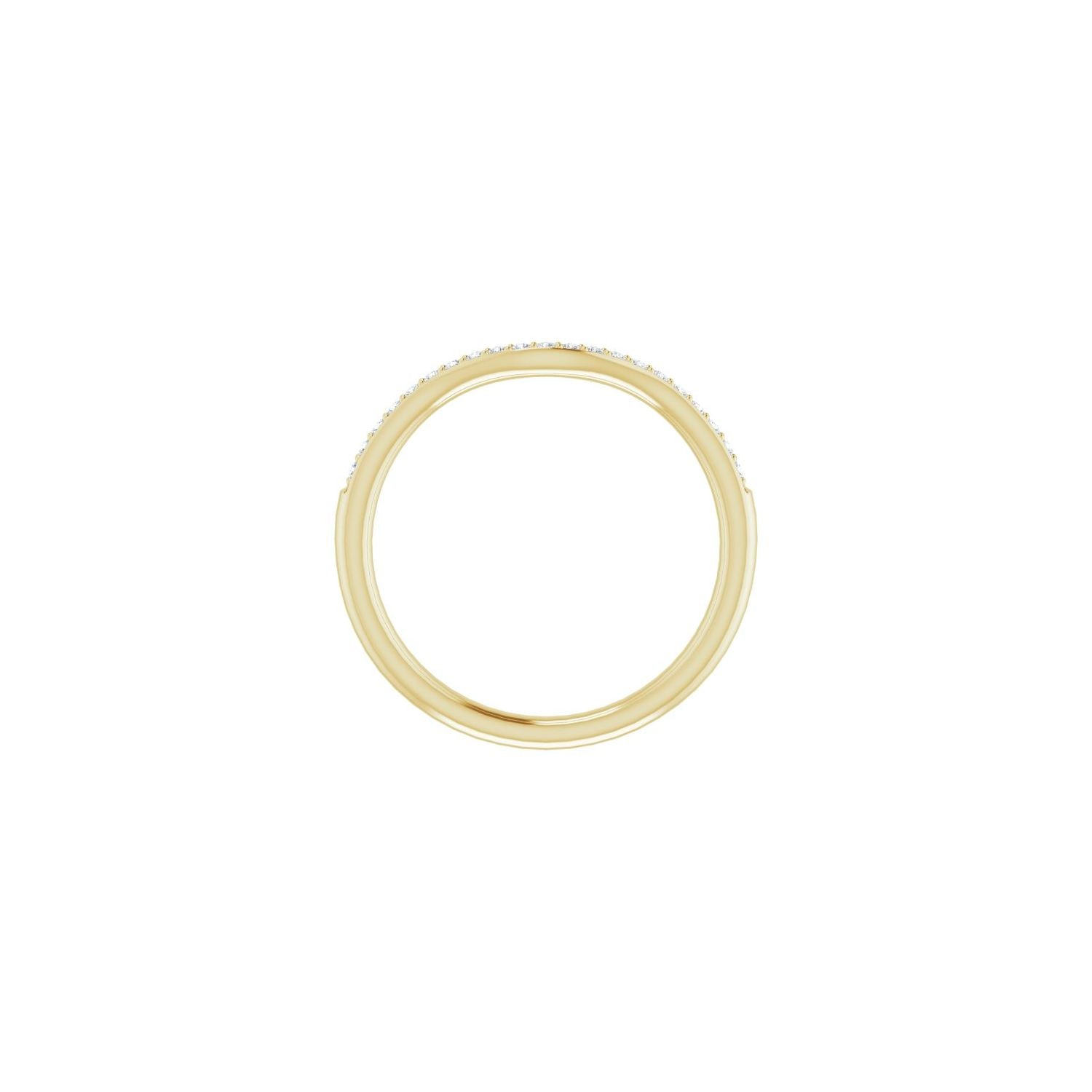 Elisandra — Round · 1 mm · 1/10 ctw, yellow gold