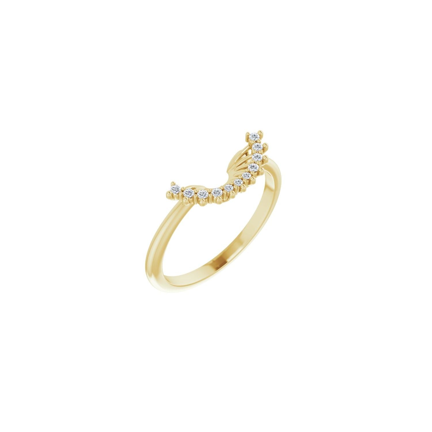 Marianela — For the round Audrey, yellow gold