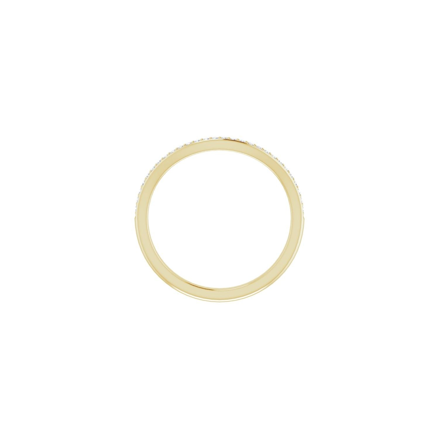 Valentyna — 0.9 mm · 0.07 ctw, yellow gold