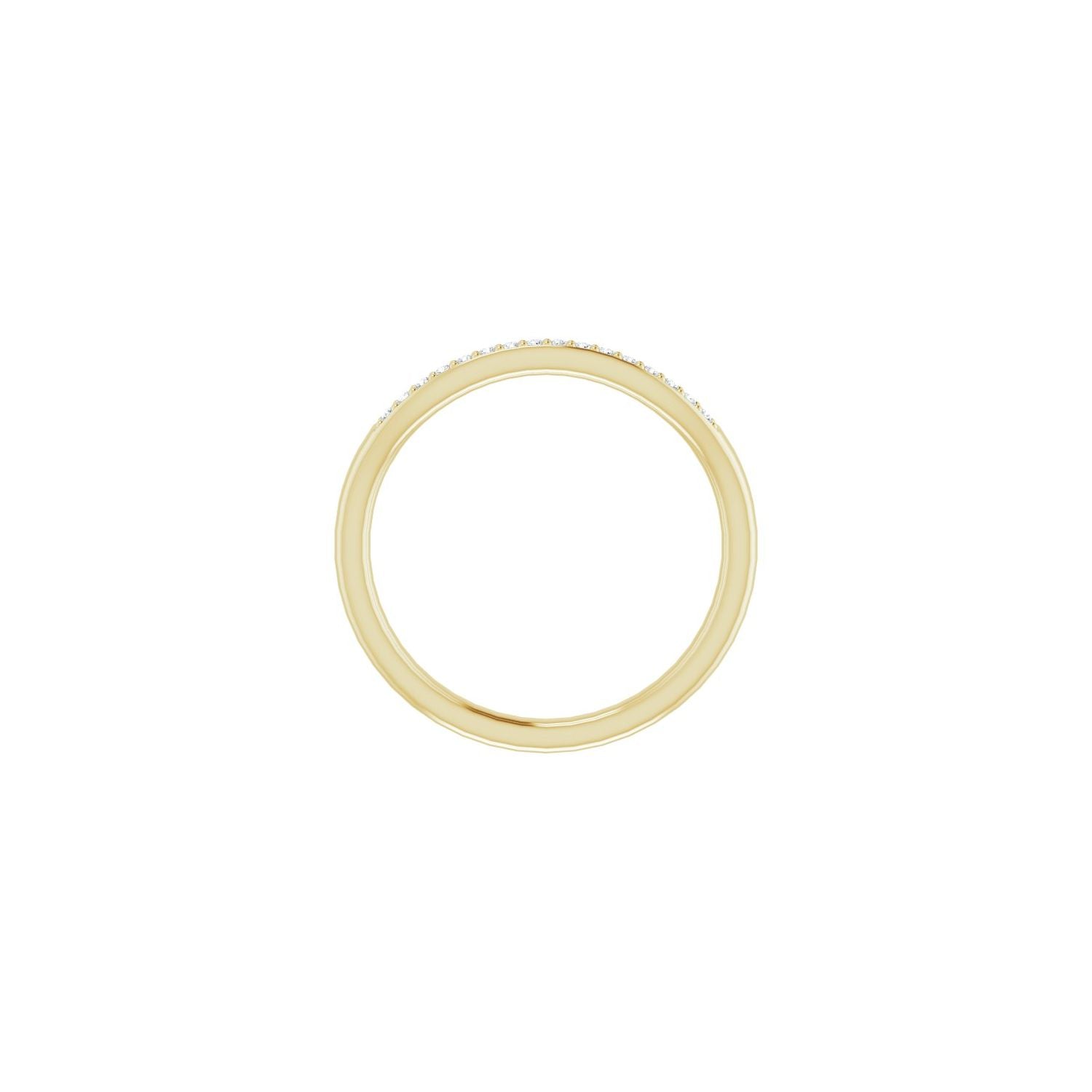 Ysabeau — 1 mm · 0.08 ctw, yellow gold
